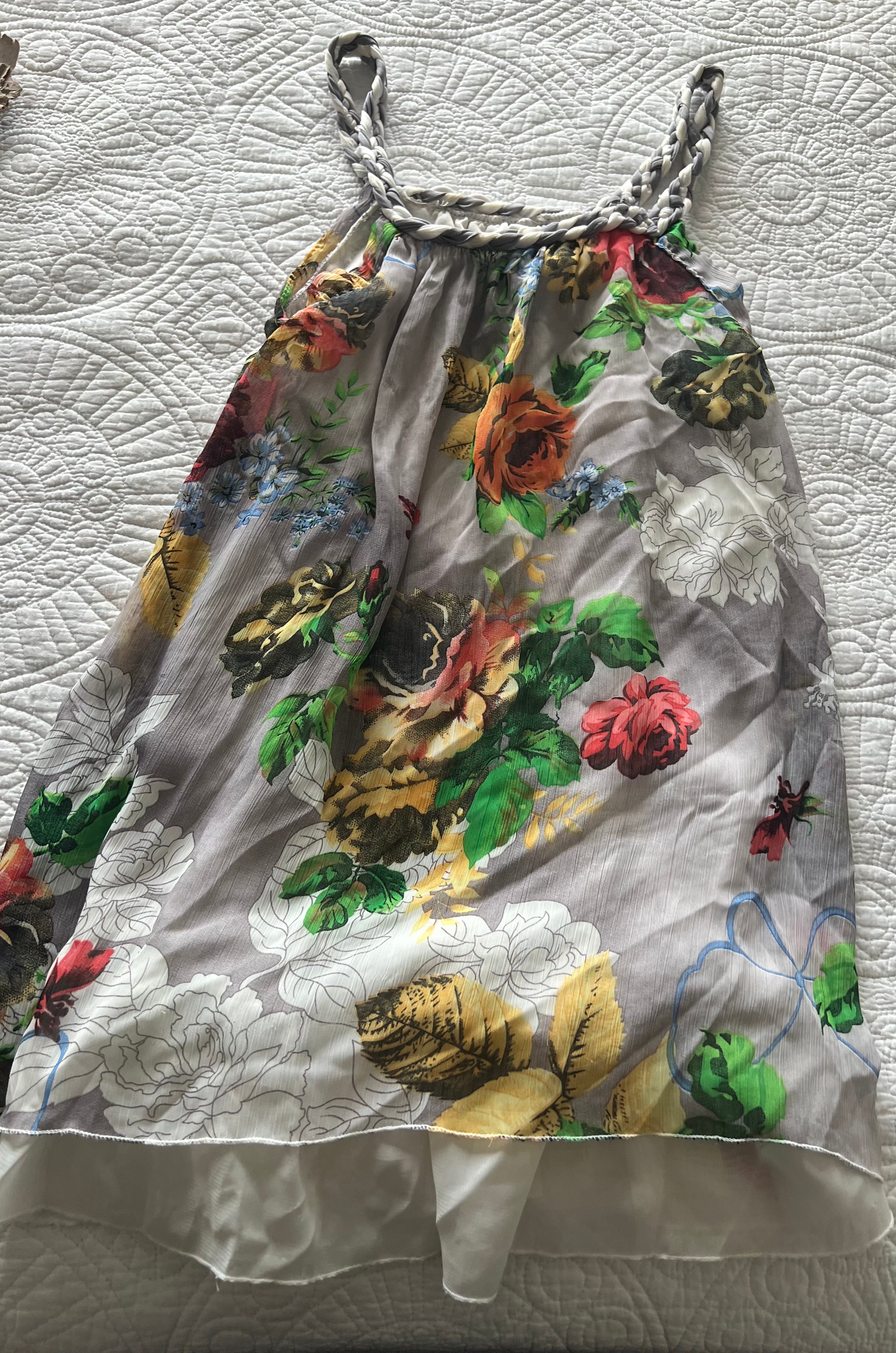 Flower print top