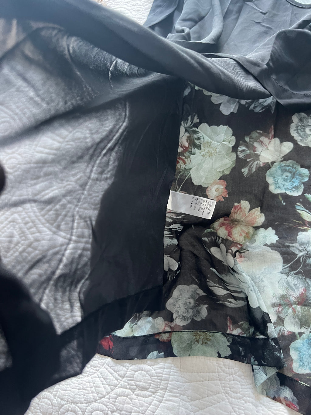Flower pattern bikini cover