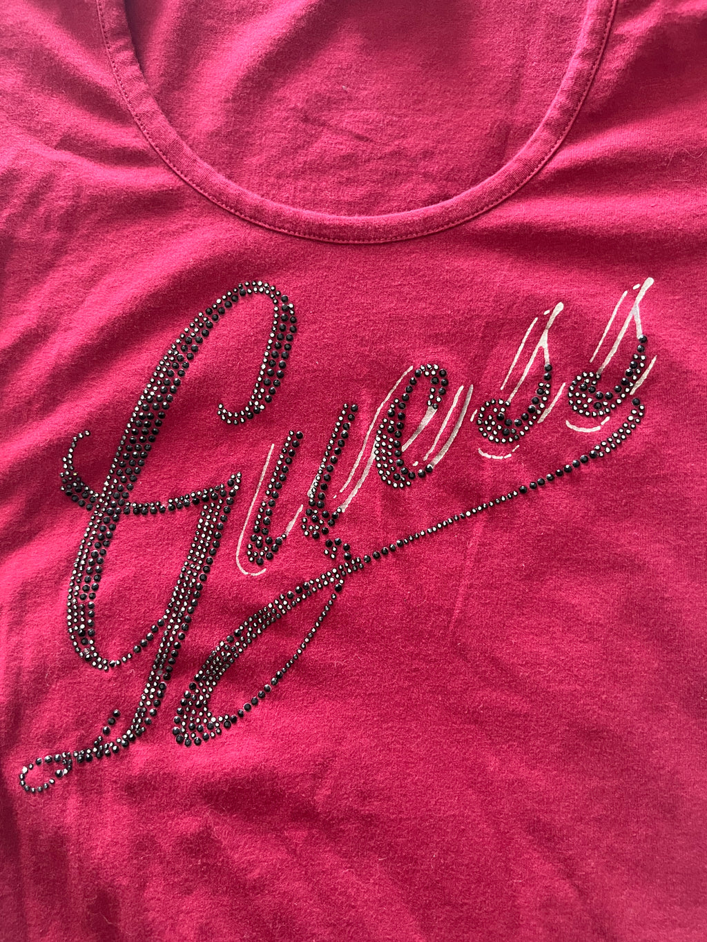 Guess red t-shirt