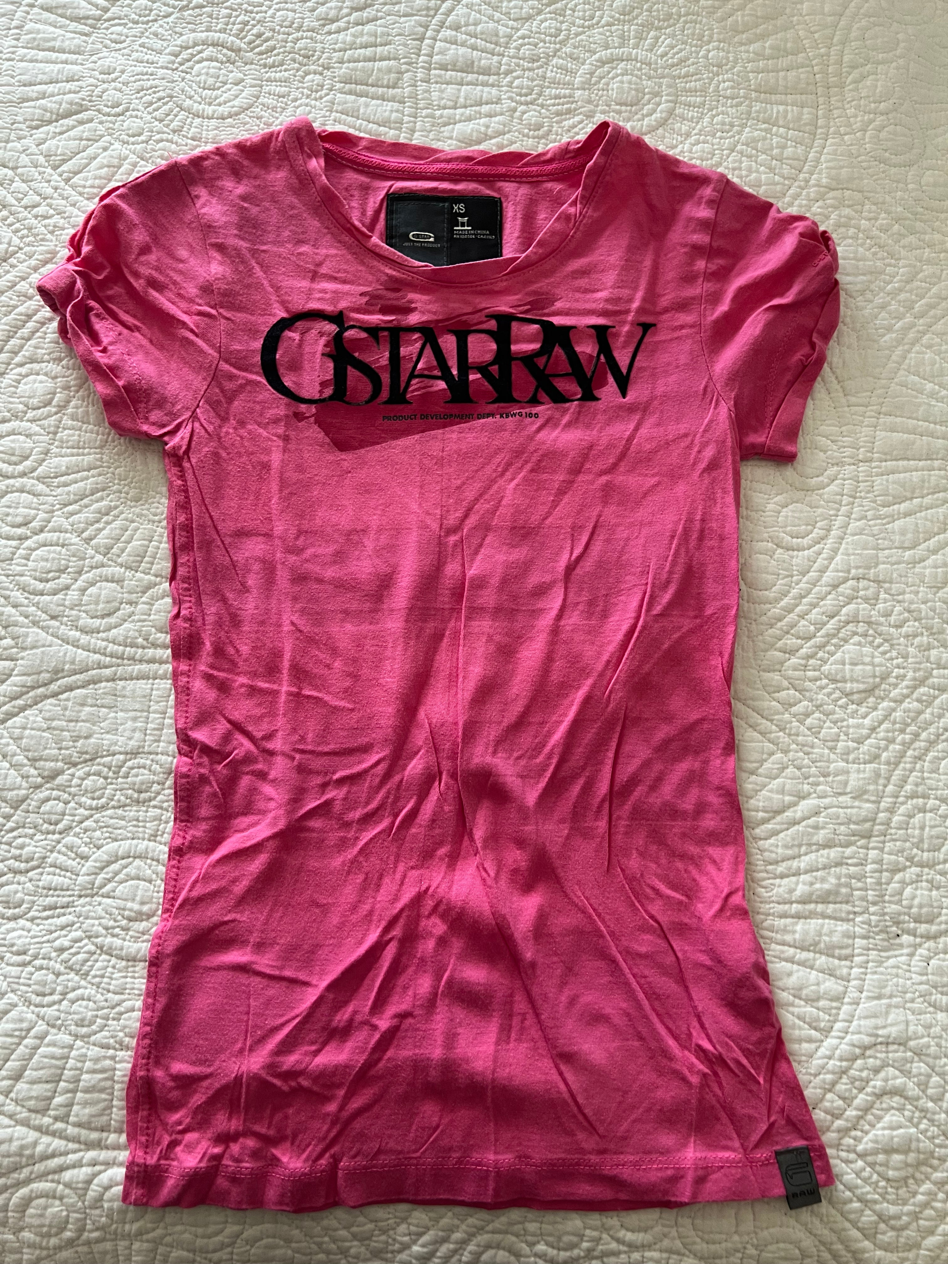 G star pink t-shirt