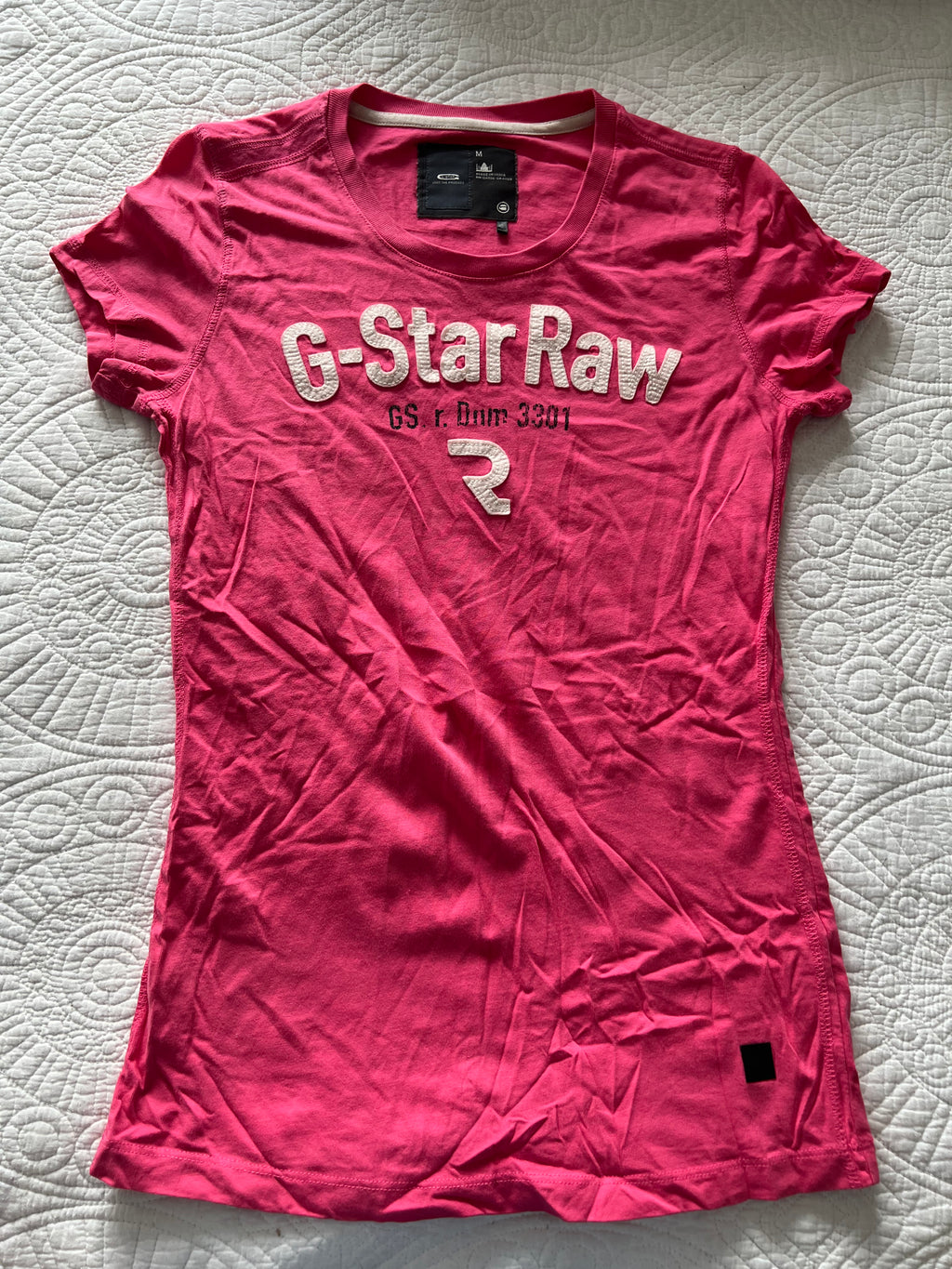 G star pink top