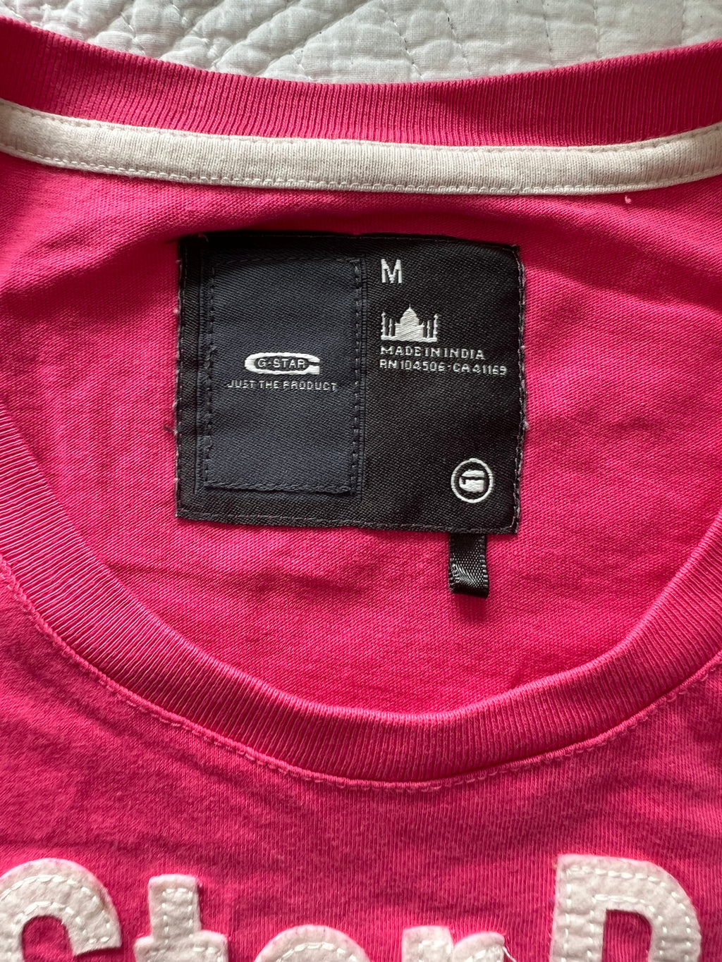 G star pink top