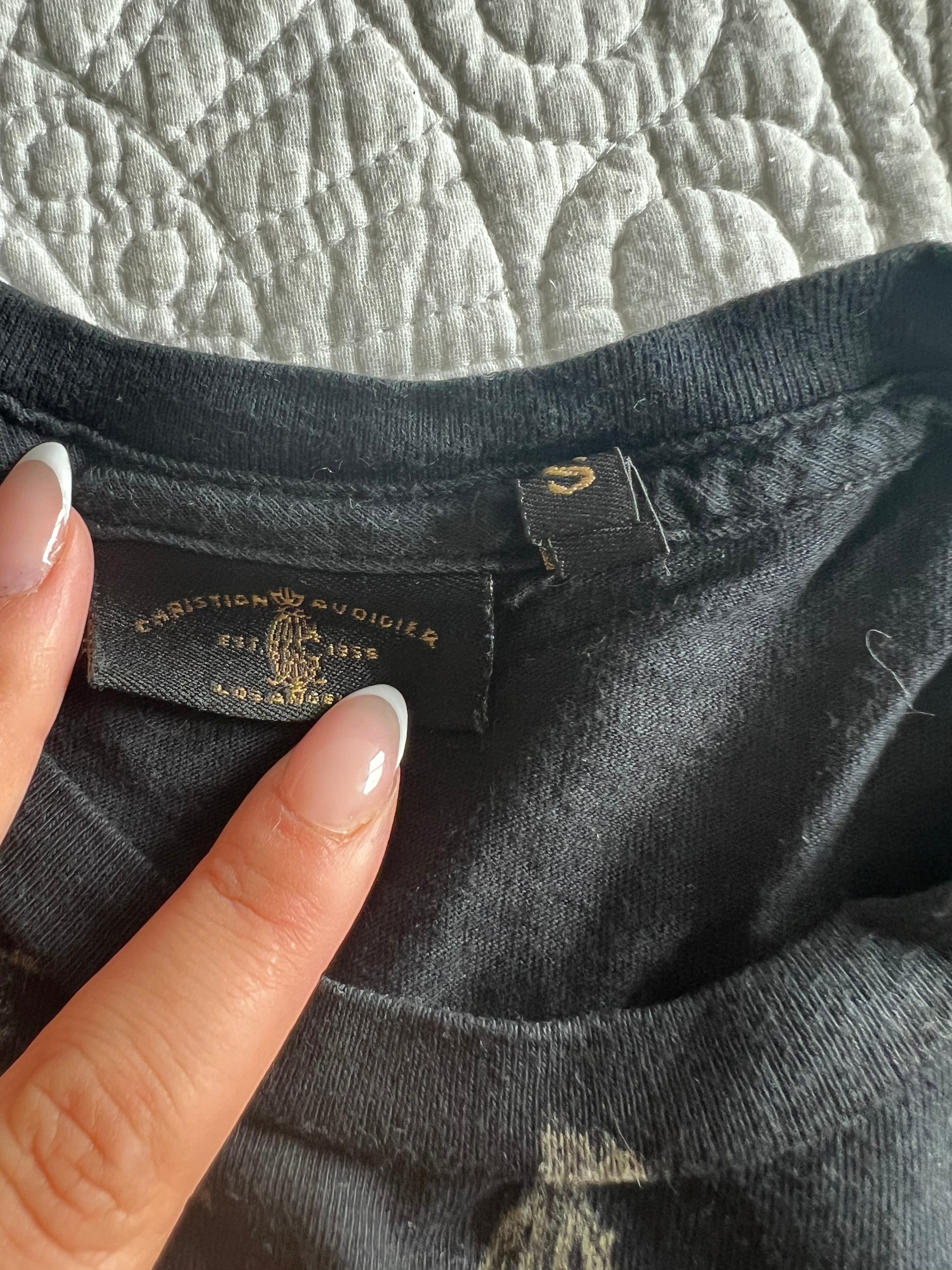 Ed Hardy black & nude top/dress