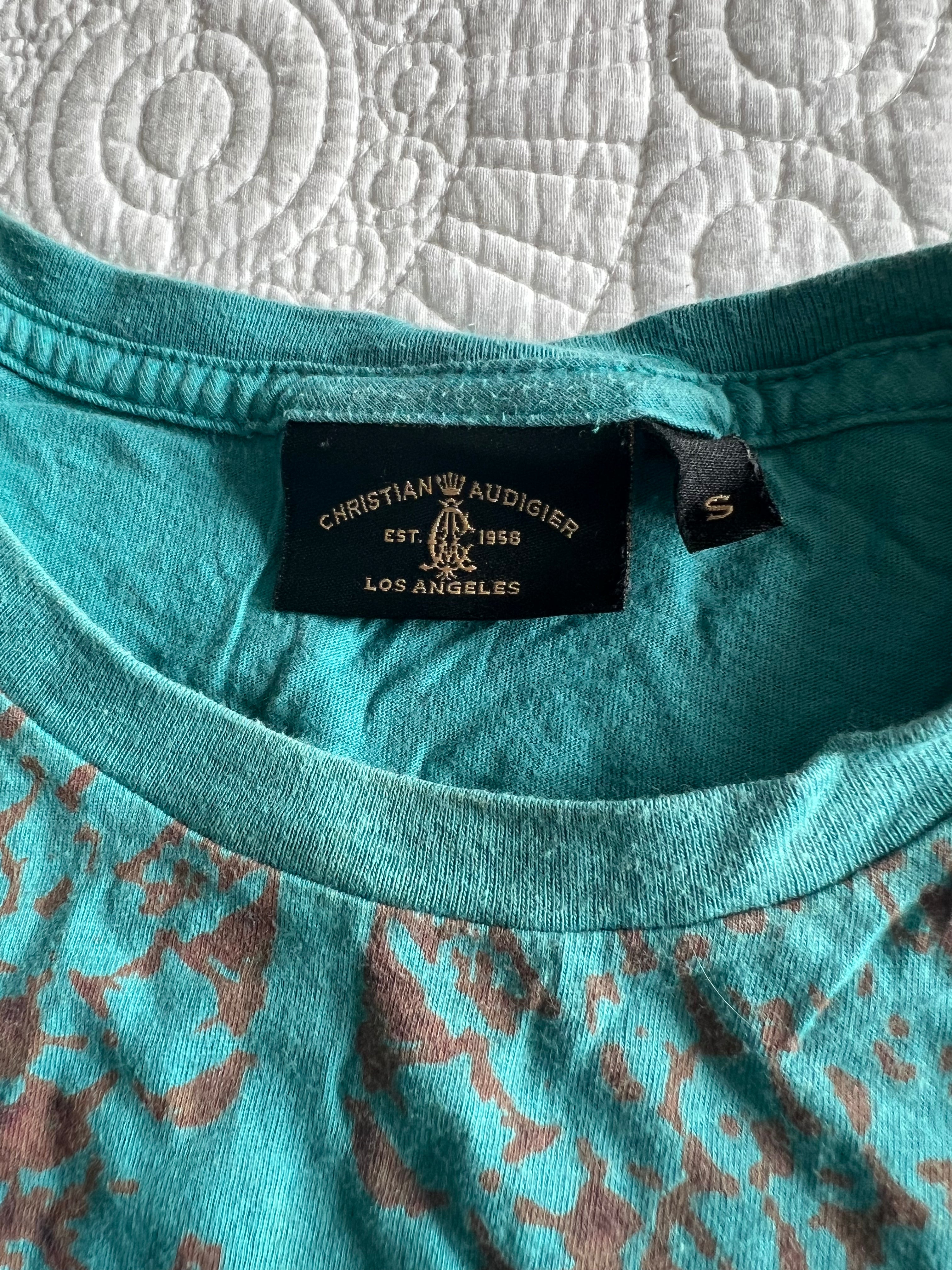 Ed Hardy green top/dress