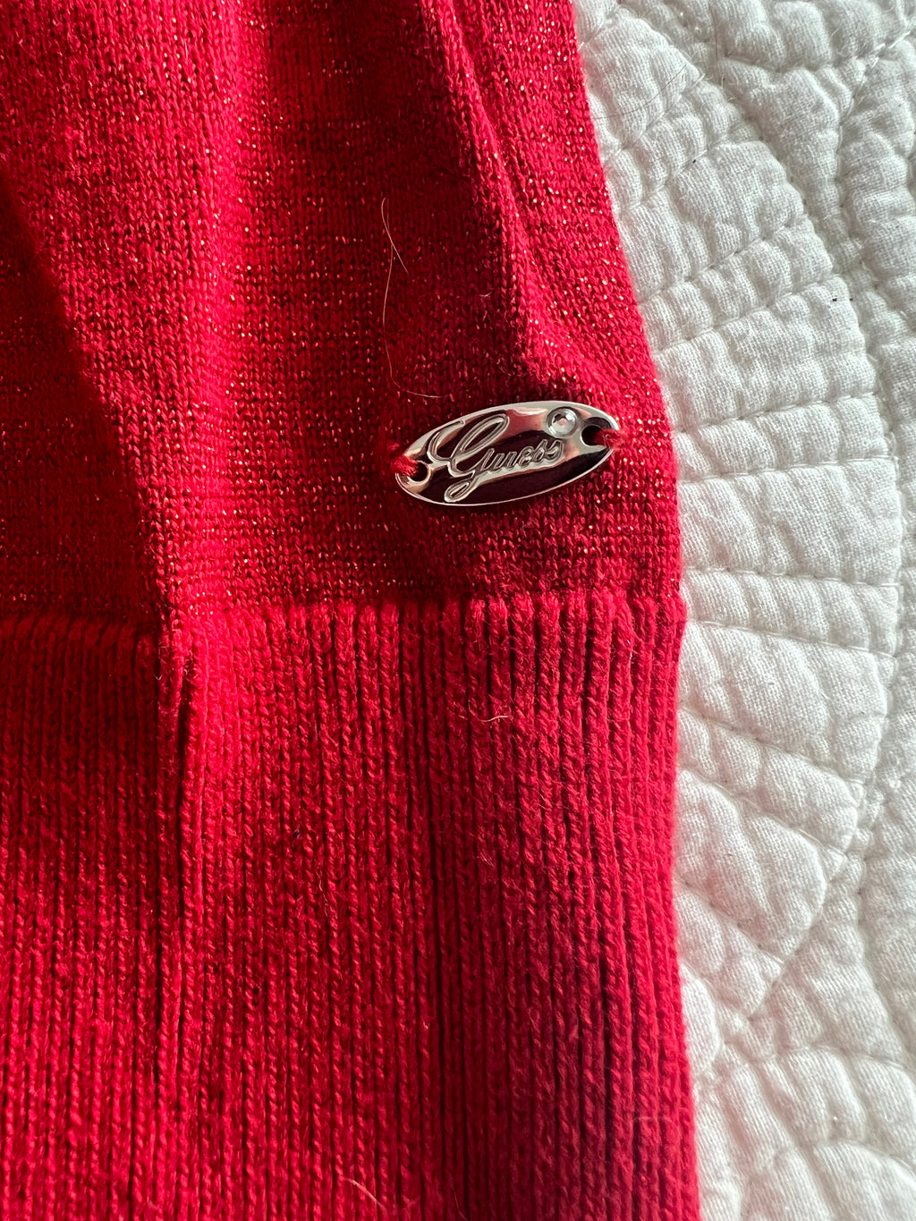 Red jumper dress