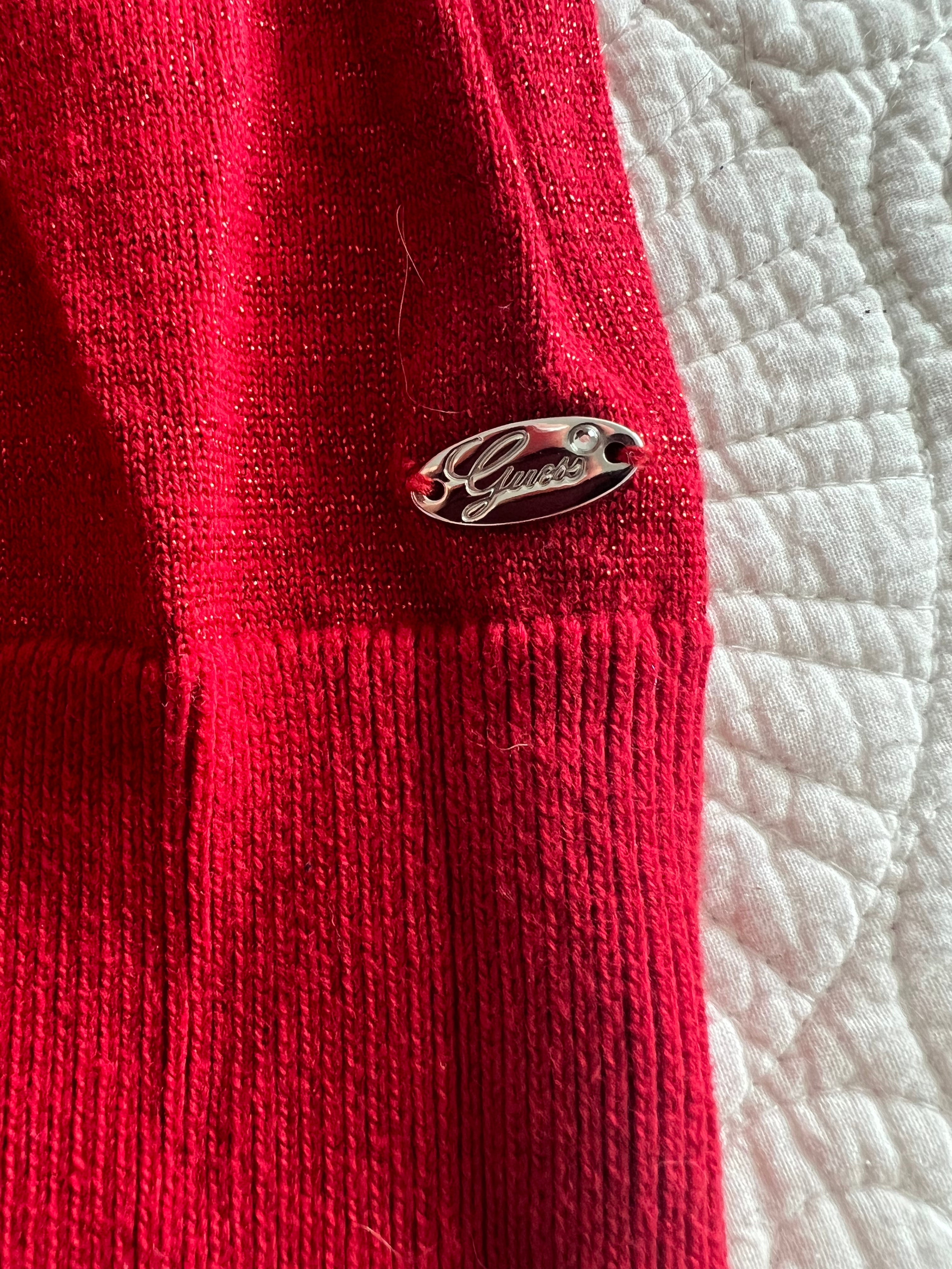 Red jumper dress