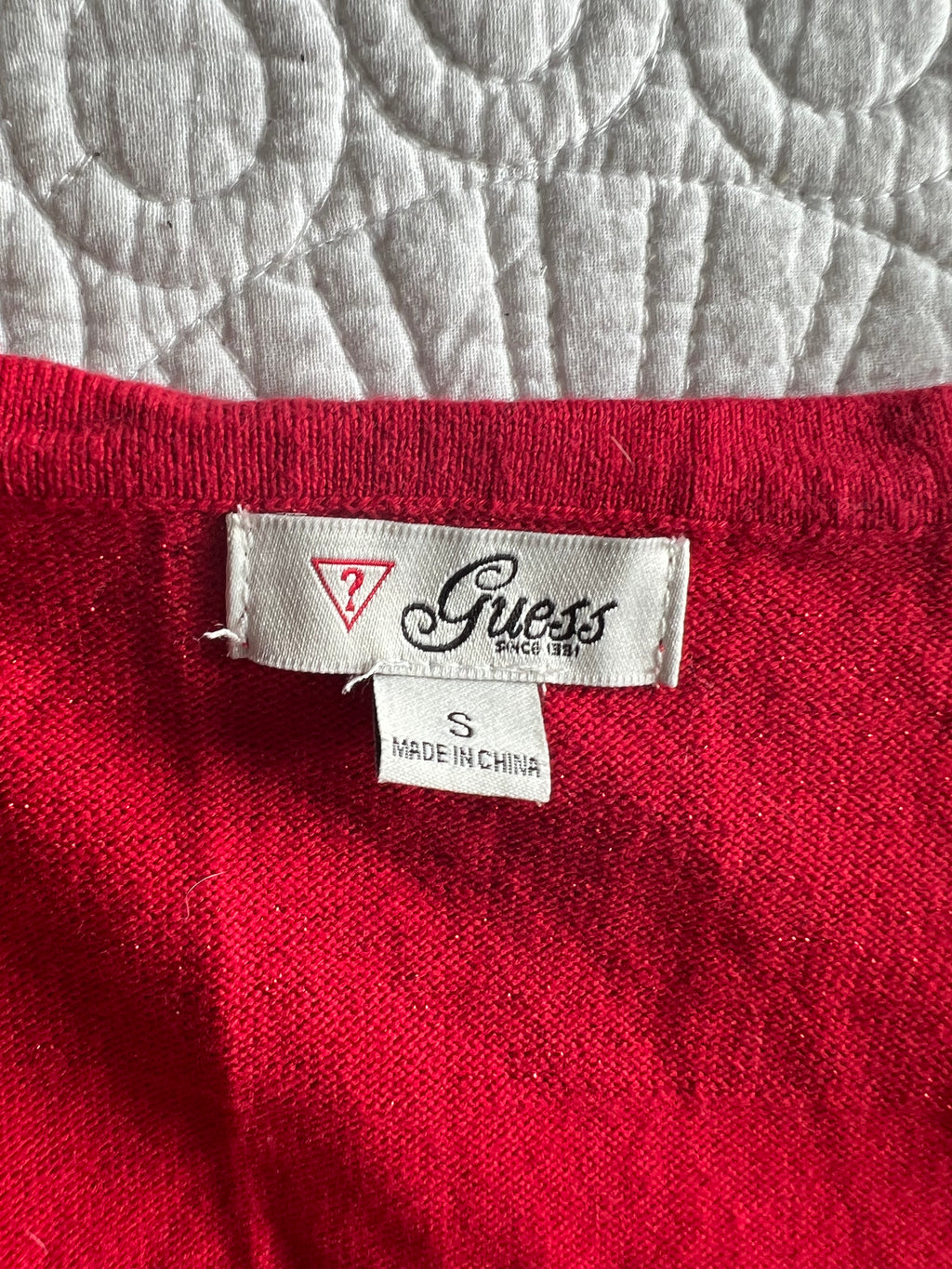 Red jumper dress