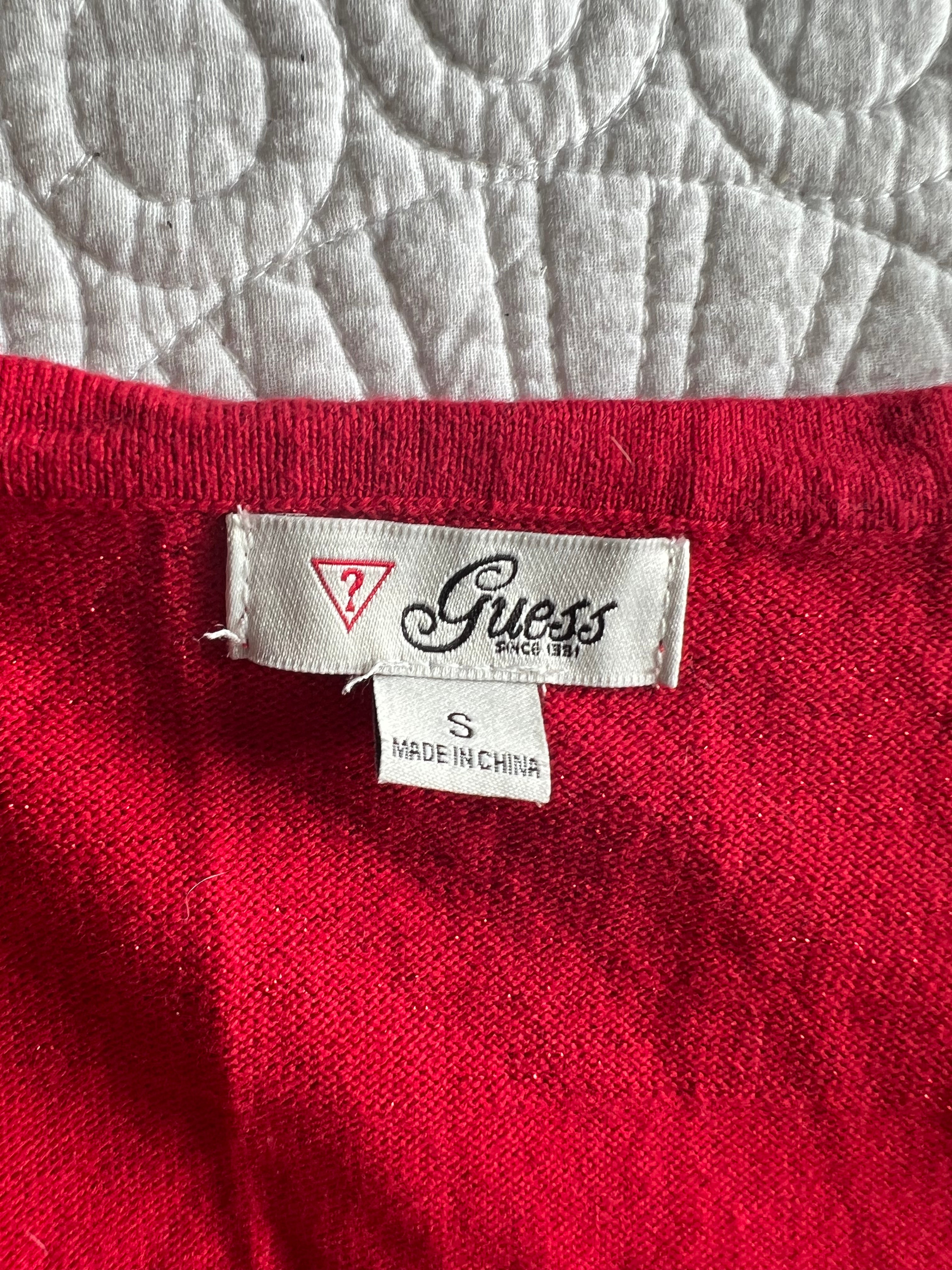 Red jumper dress