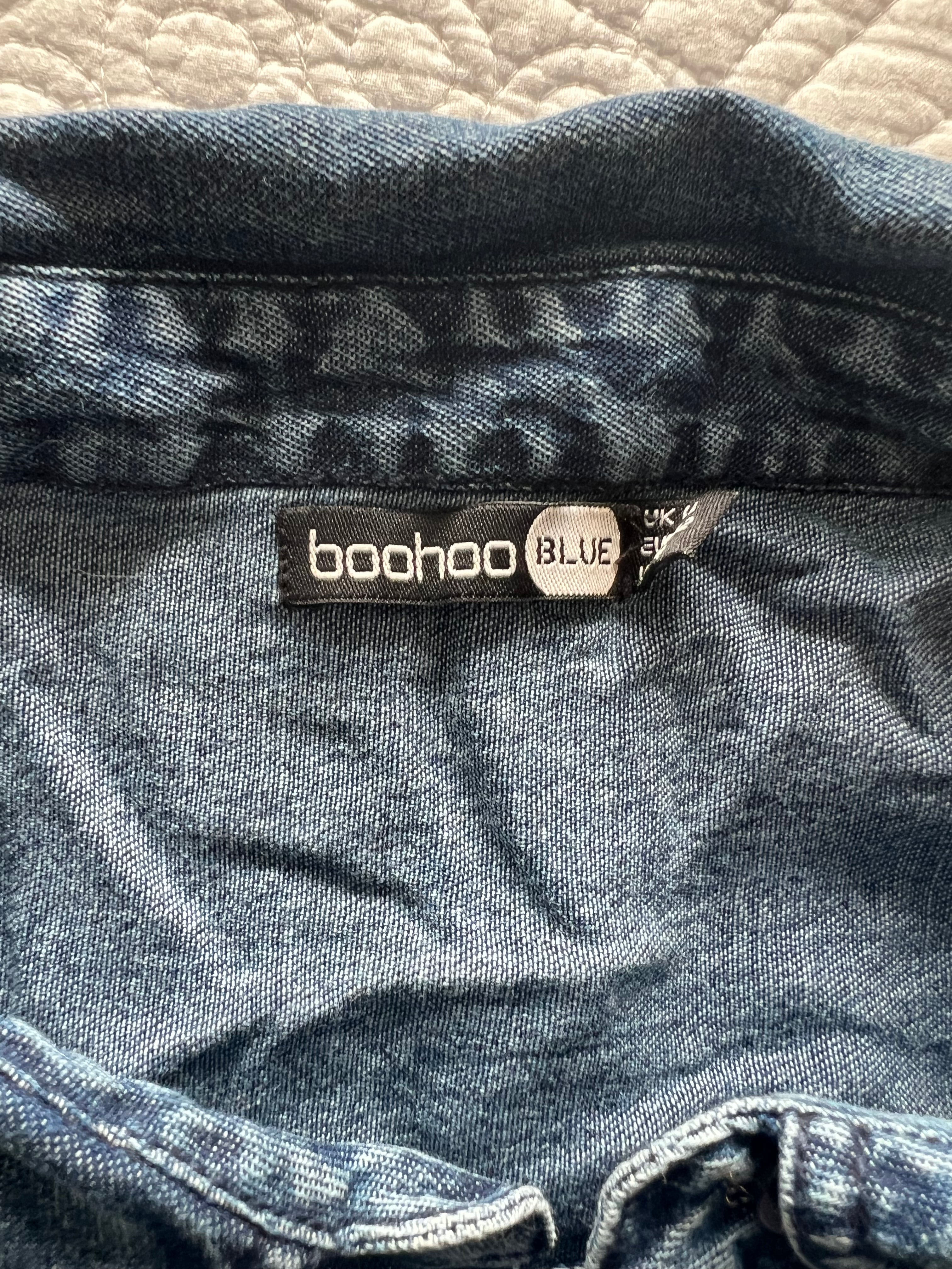 Blue denim shirt