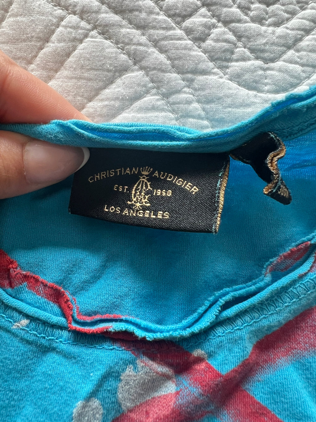 Ed Hardy graphic top