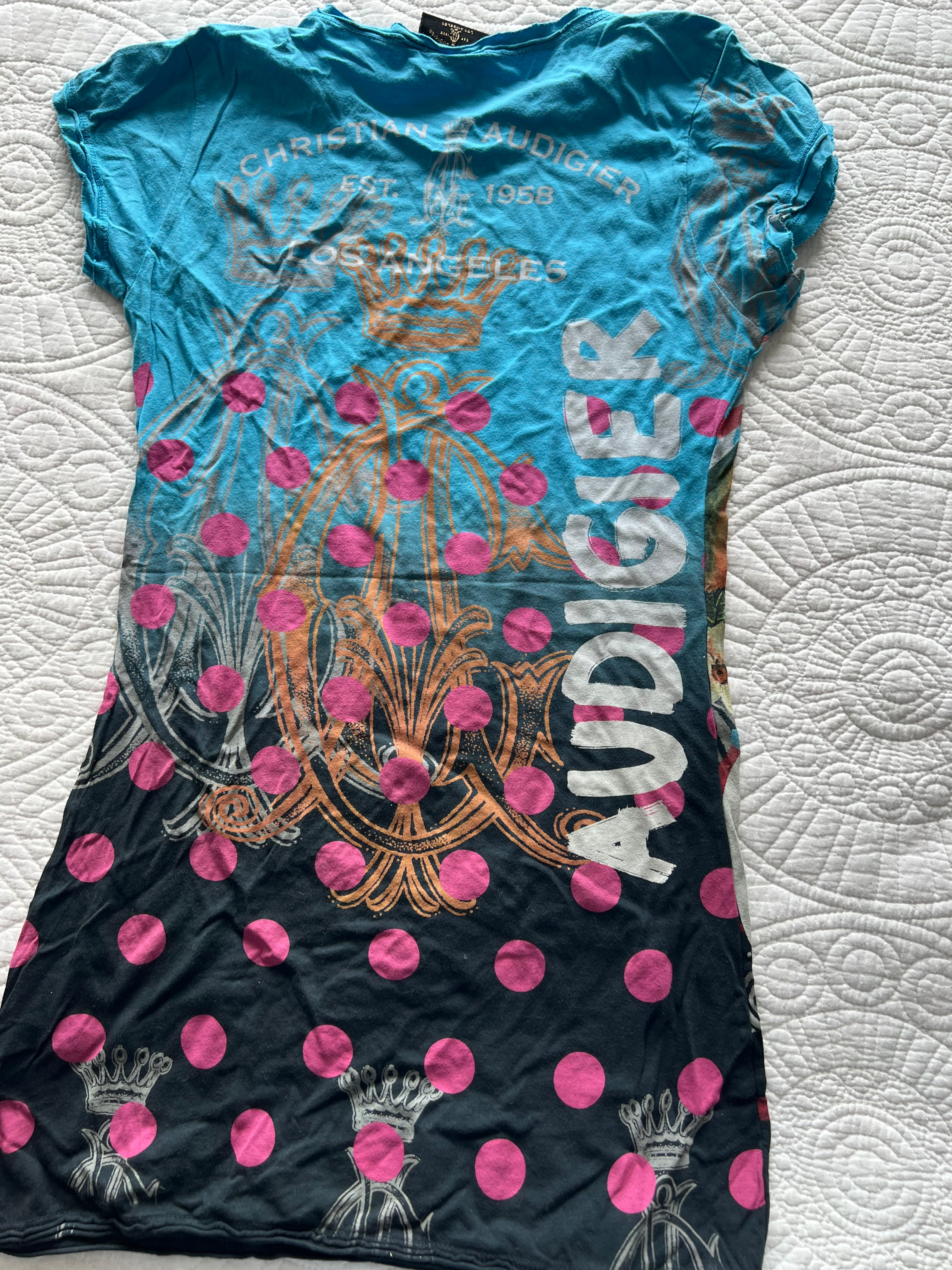 Ed Hardy graphic top