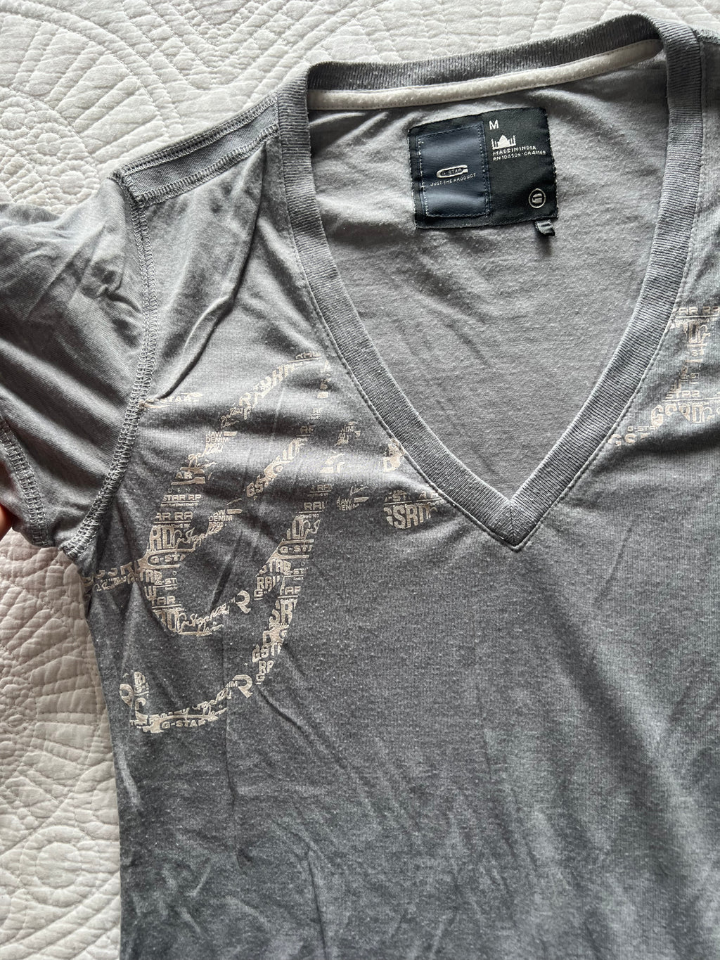 G star grey top
