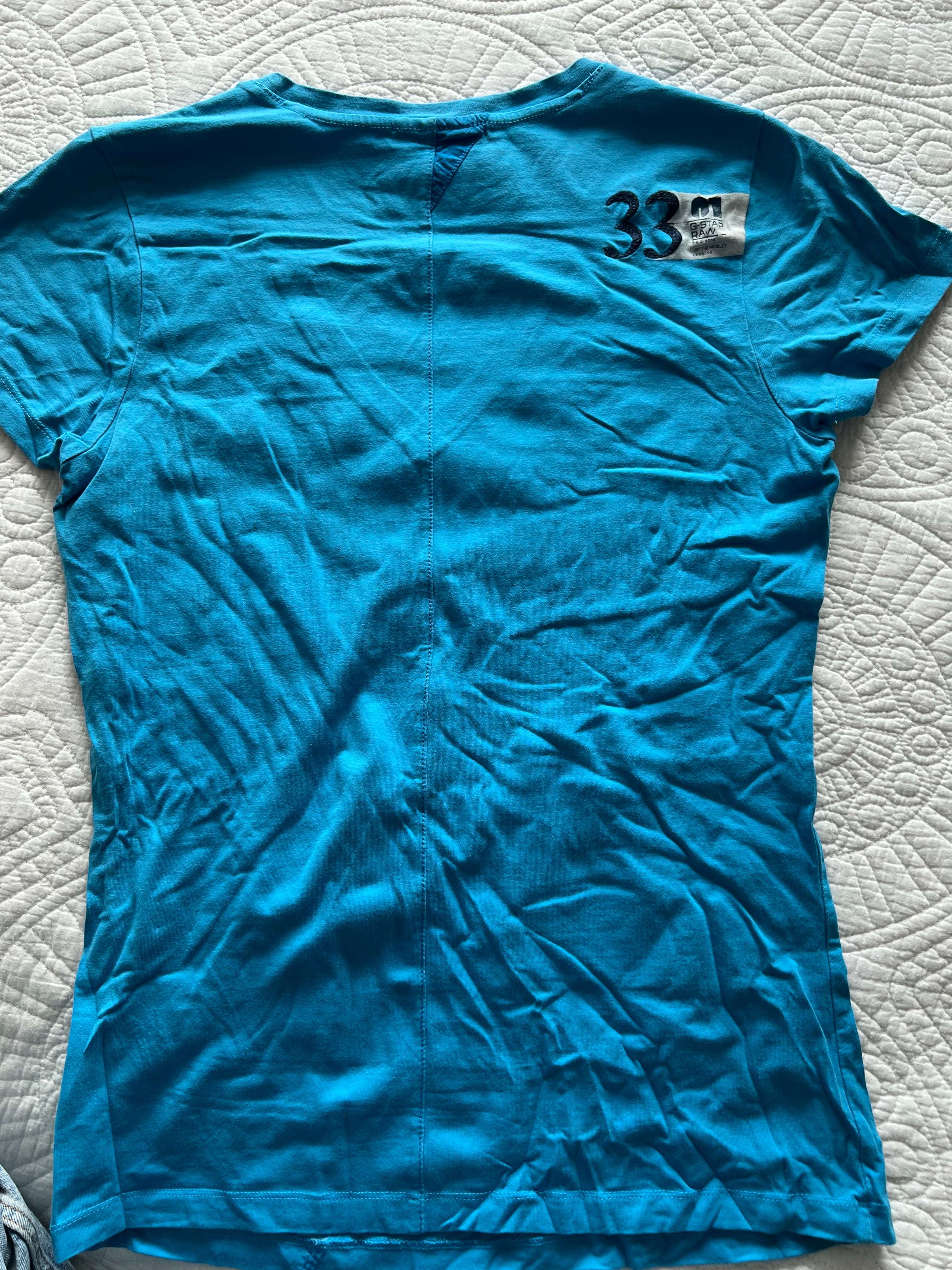 G star blue top