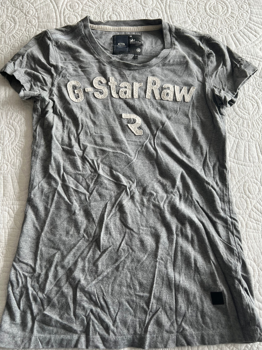 Grey g star top