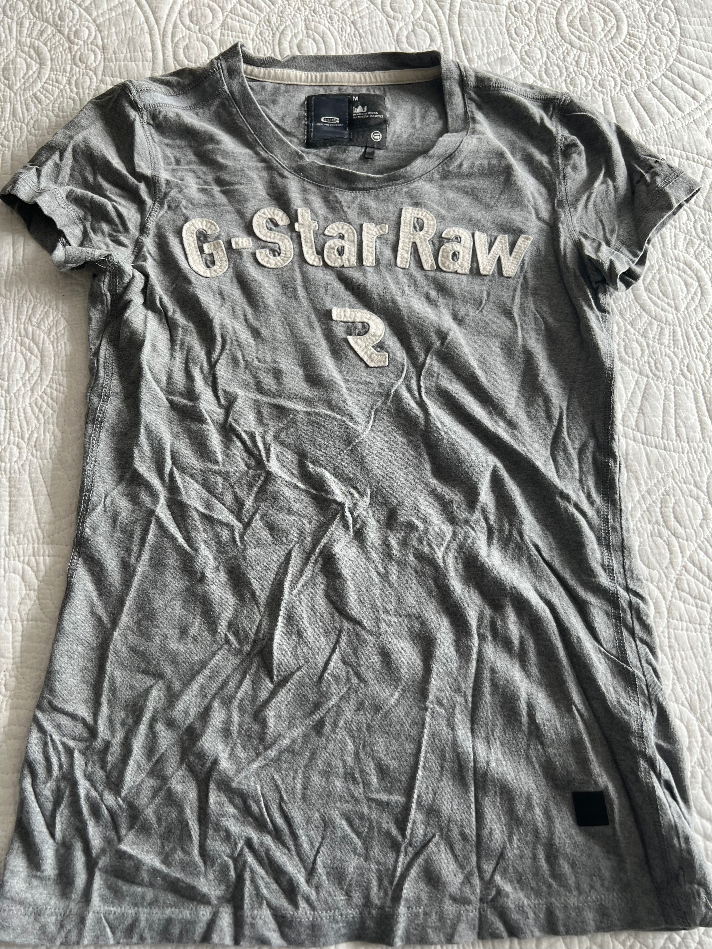 Grey g star top