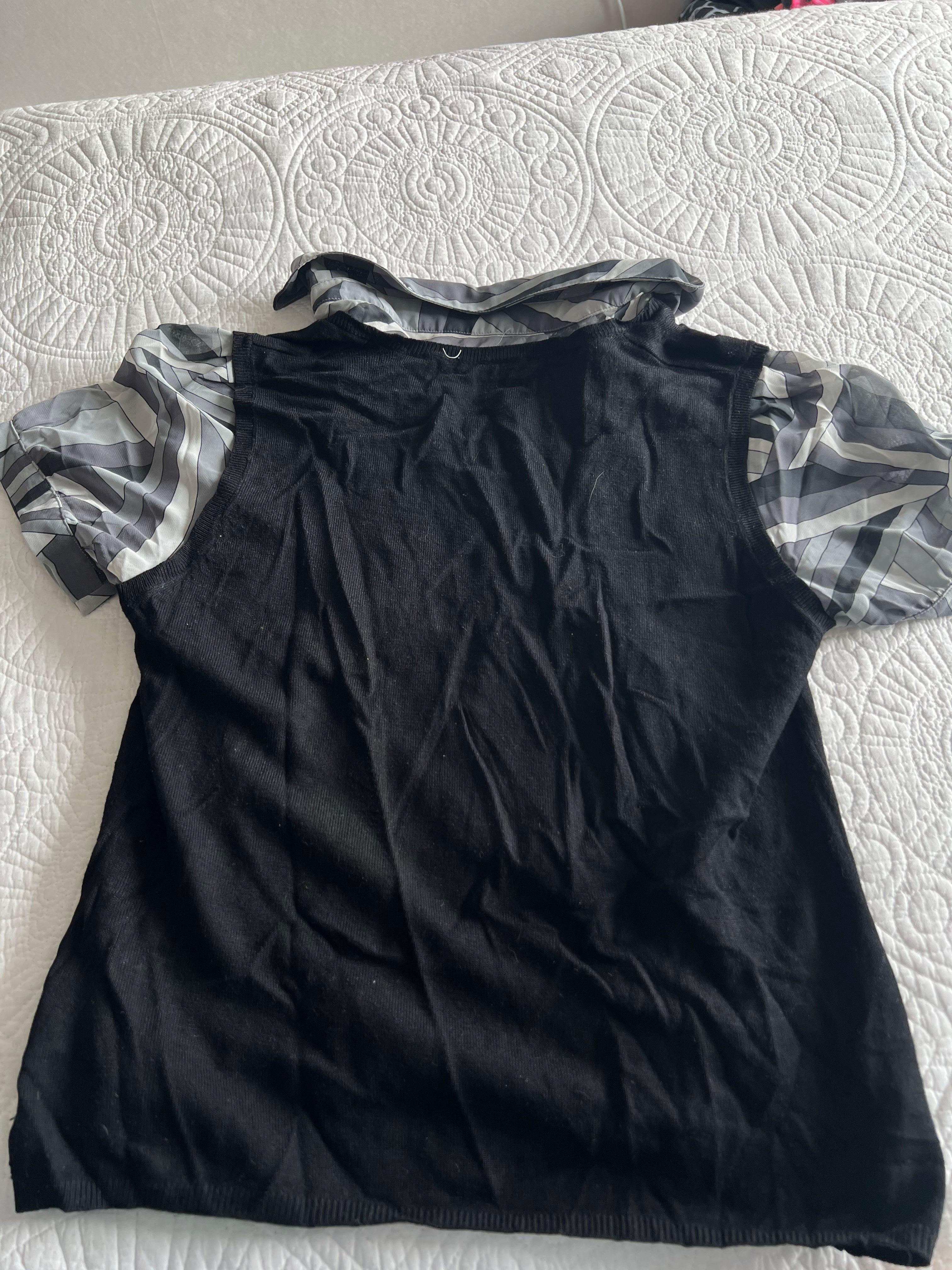 Black/grey jumper shirt