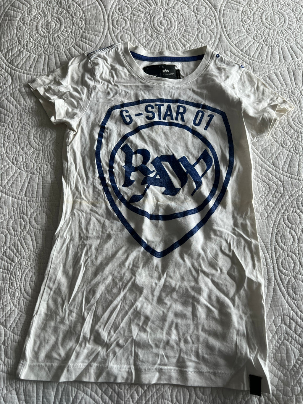 G star white top