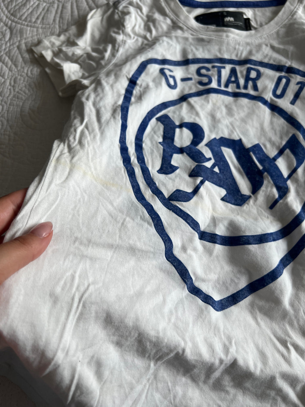 G star white top