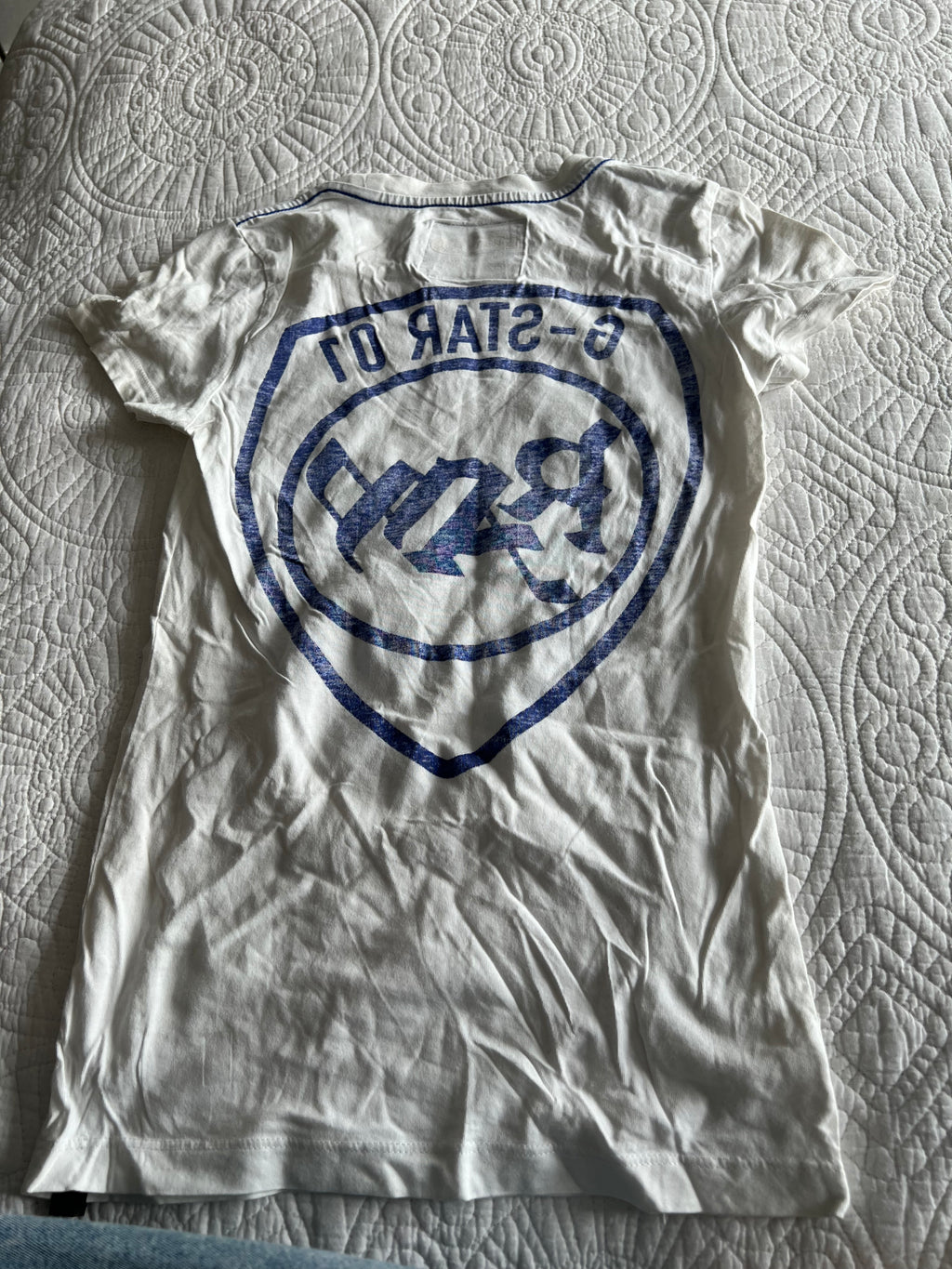 G star white top