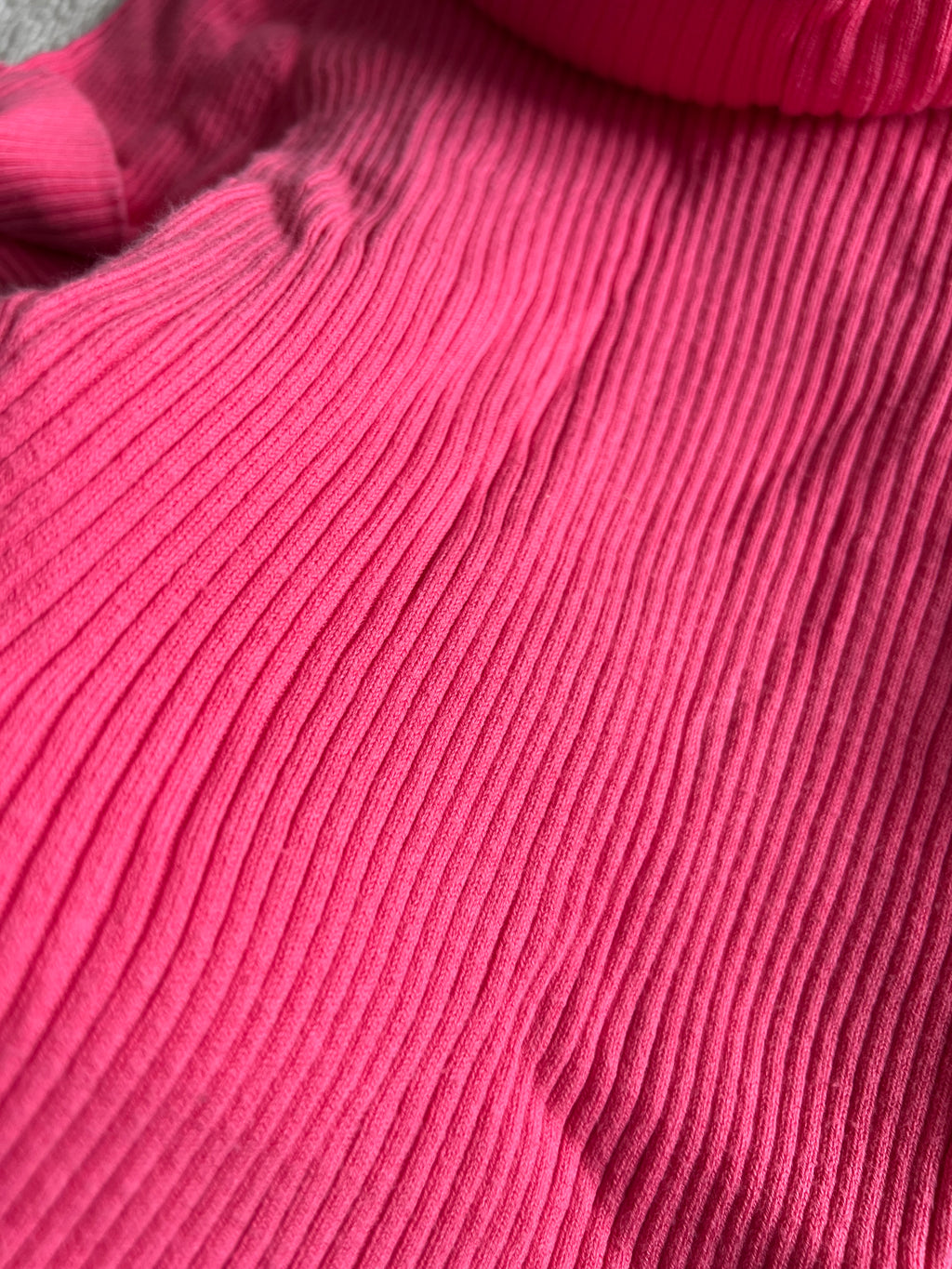 Pink quater sleeve jumper