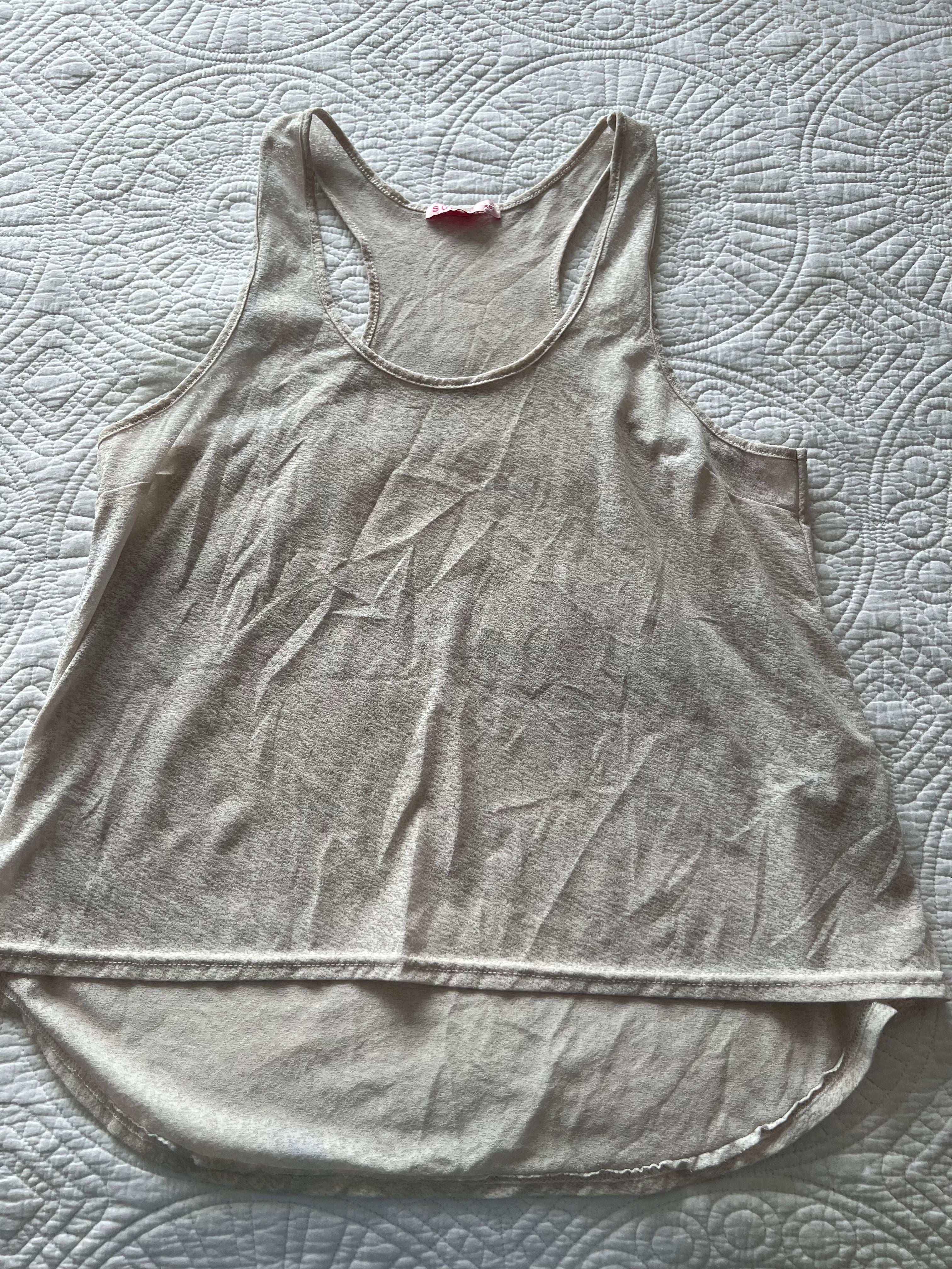 Supre white vest