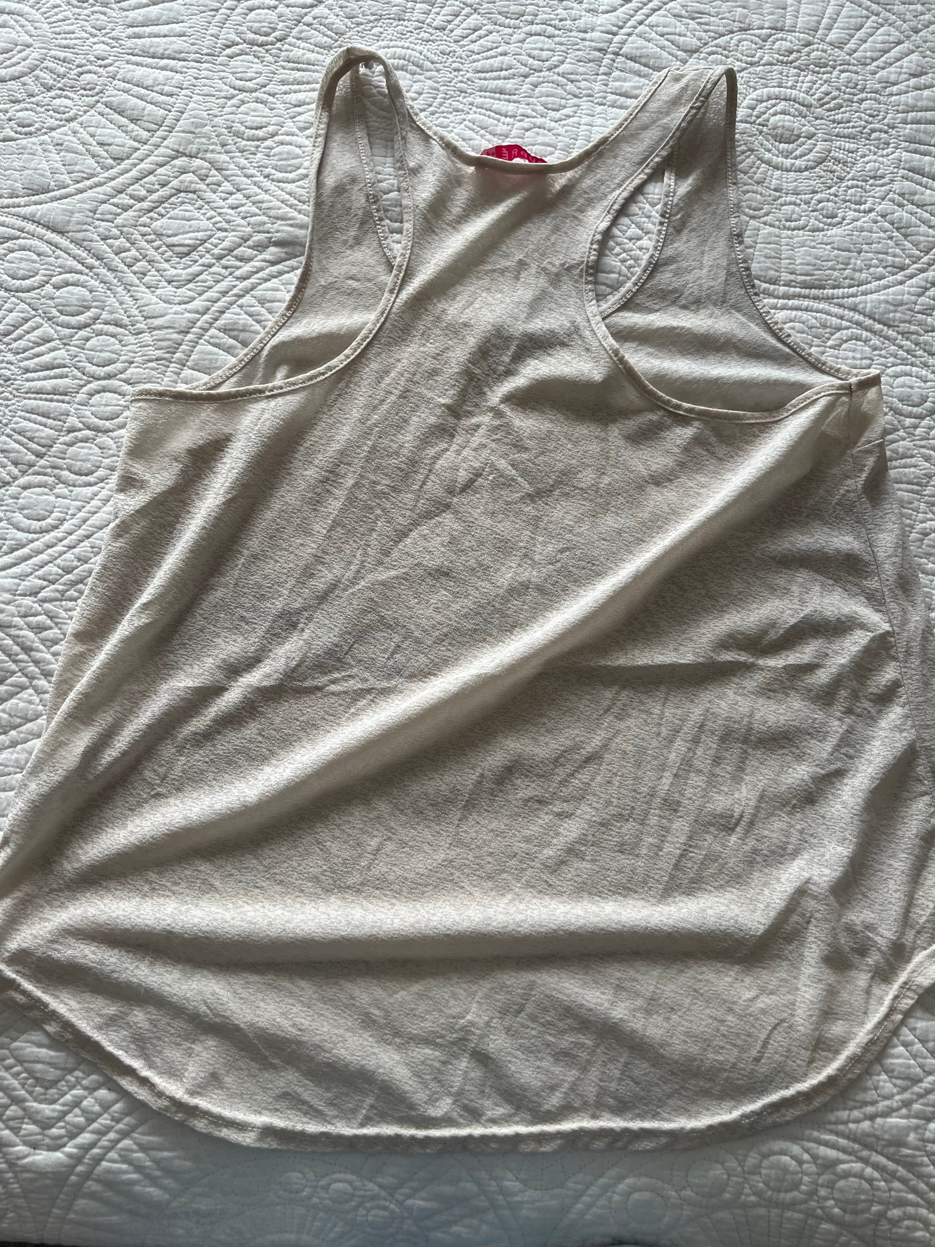 Supre white vest