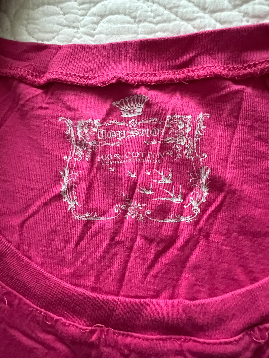 Pink top