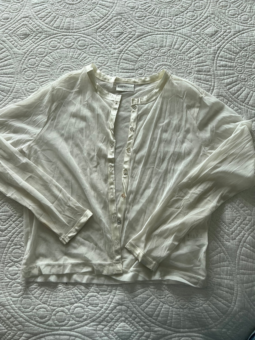 Button up white shirt