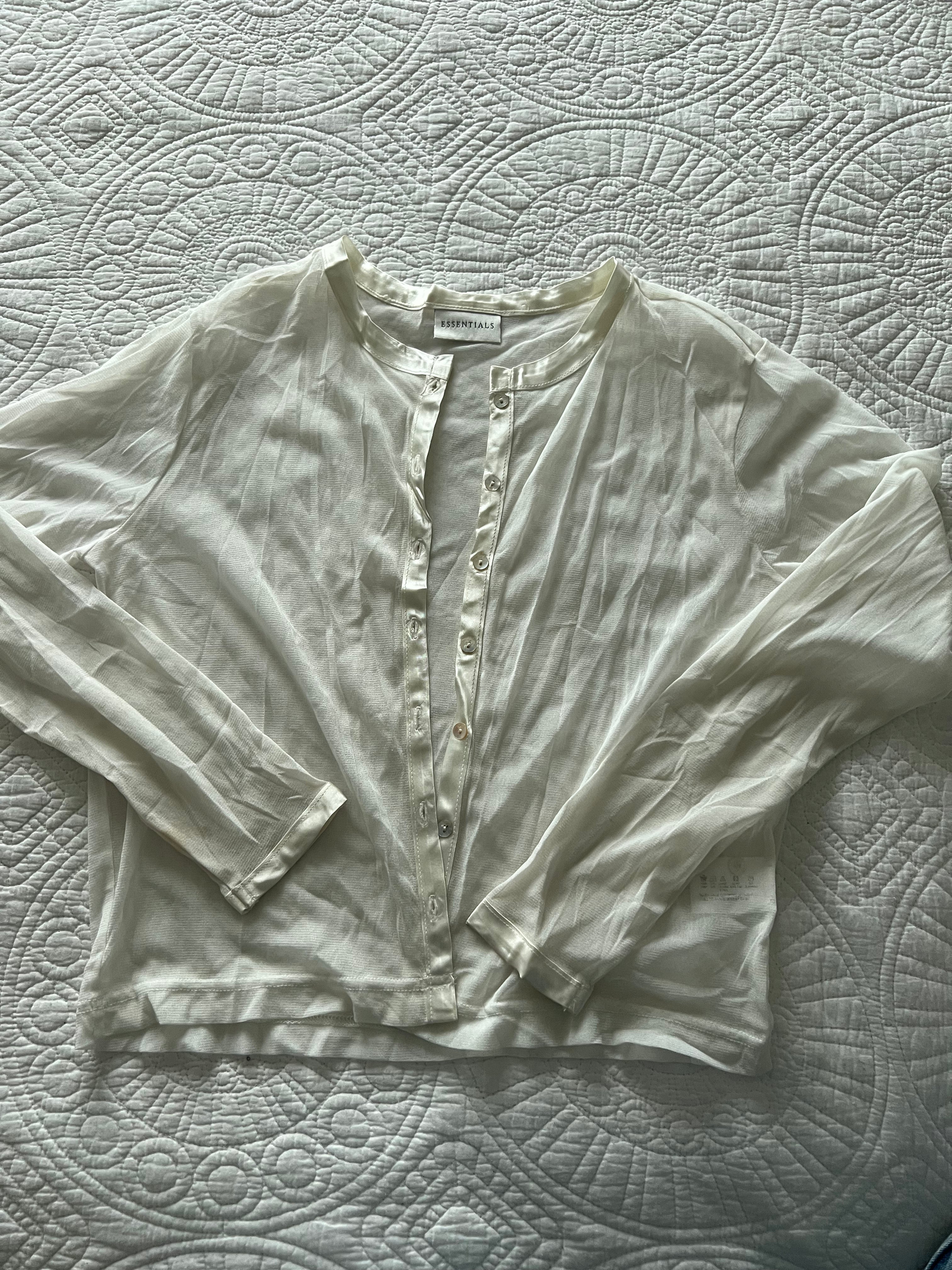 Button up white shirt