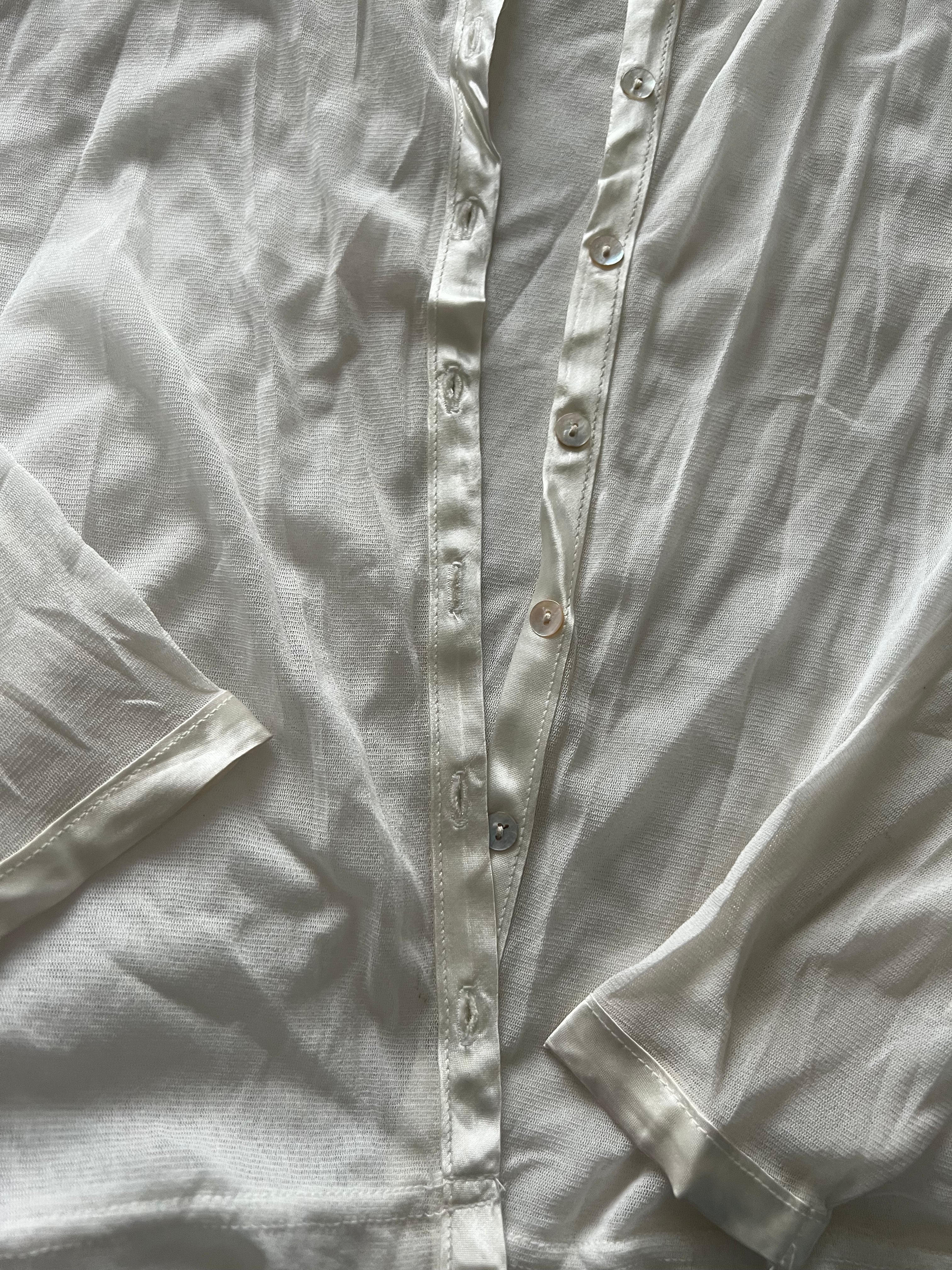 Button up white shirt