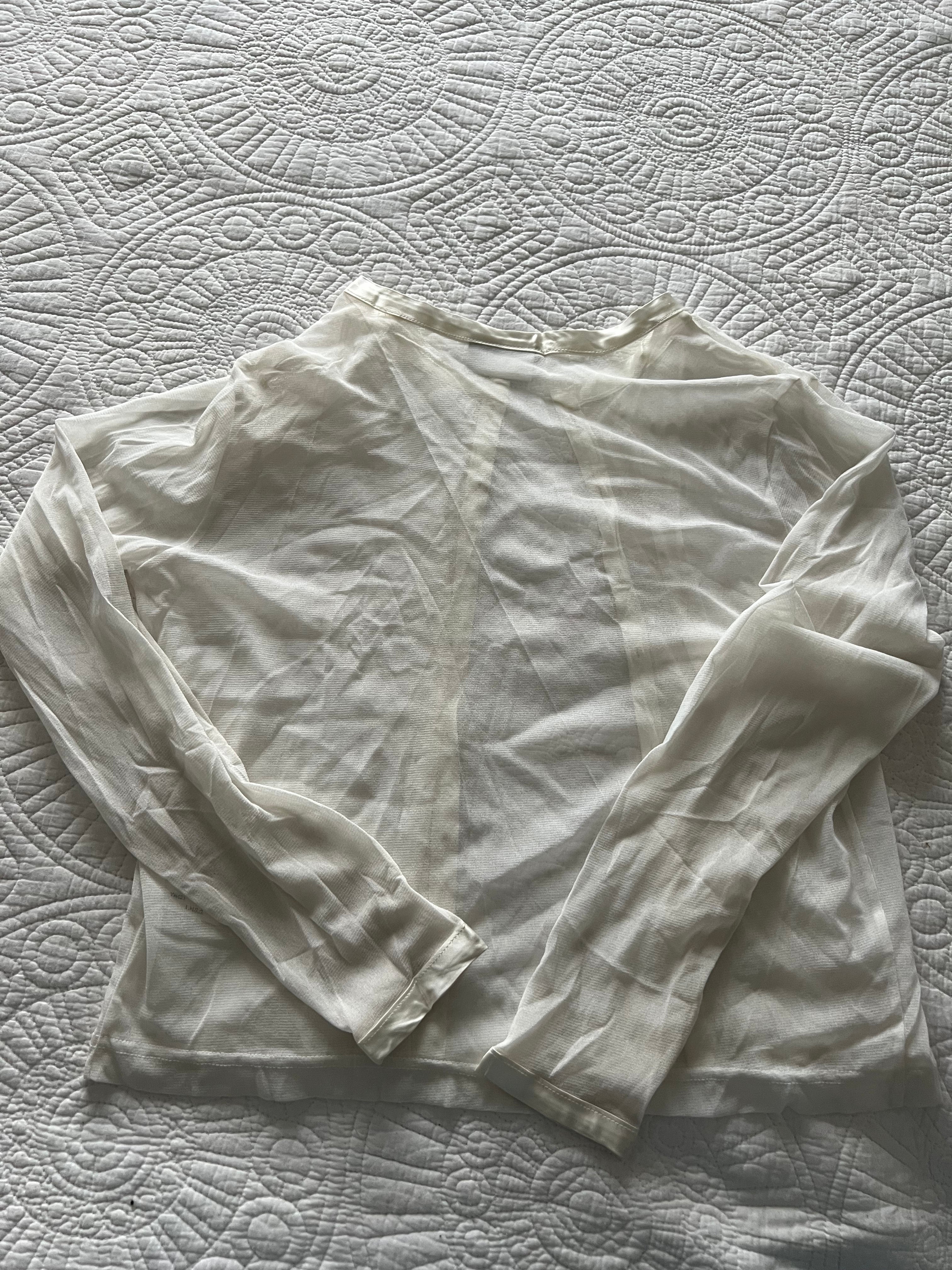 Button up white shirt