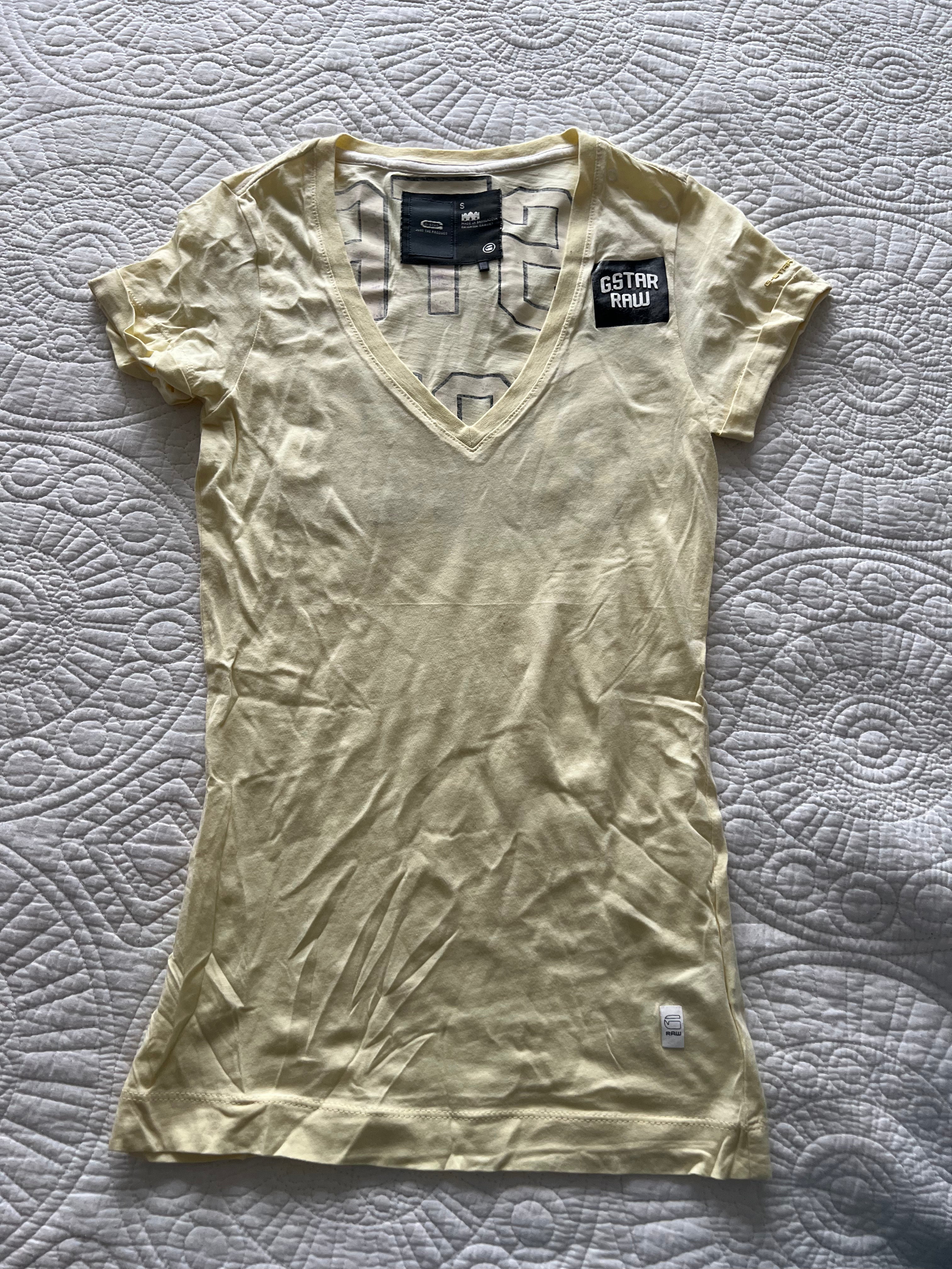 G star yellow top