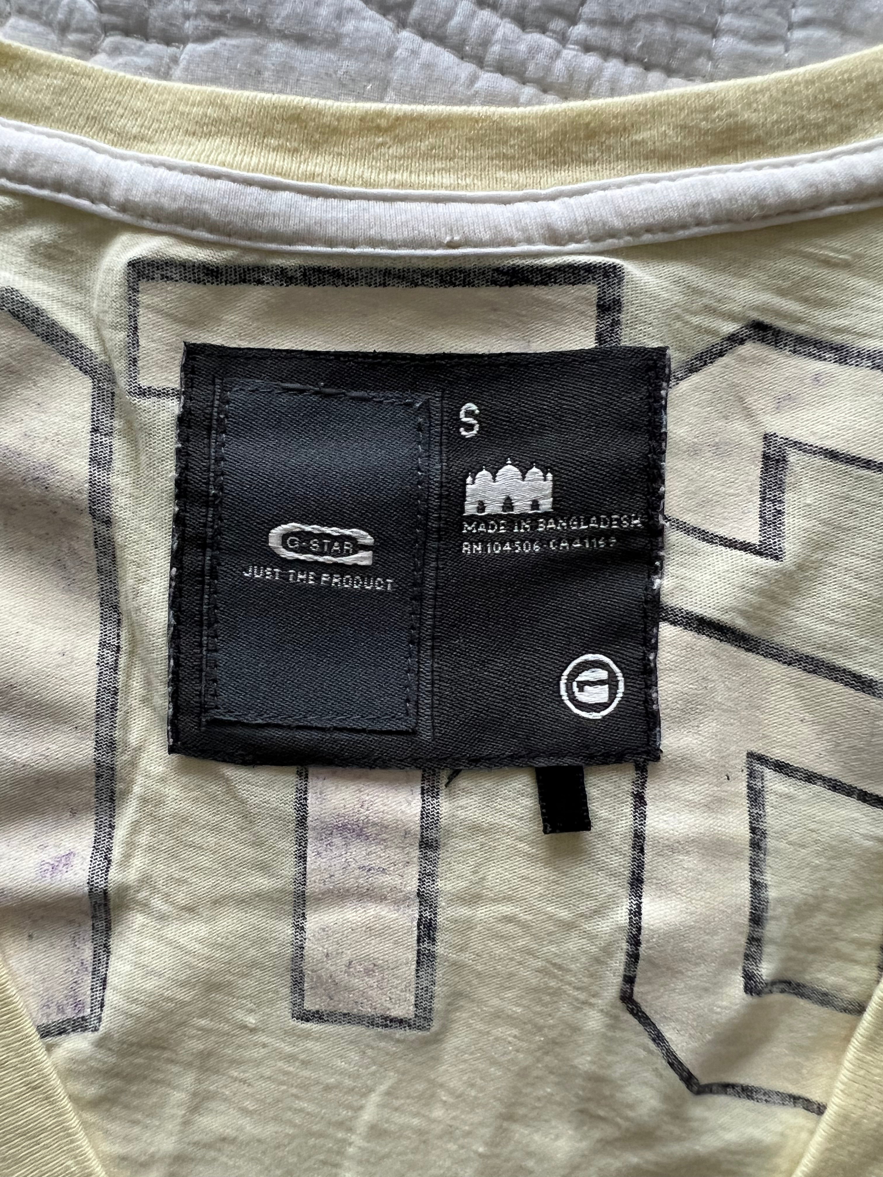 G star yellow top