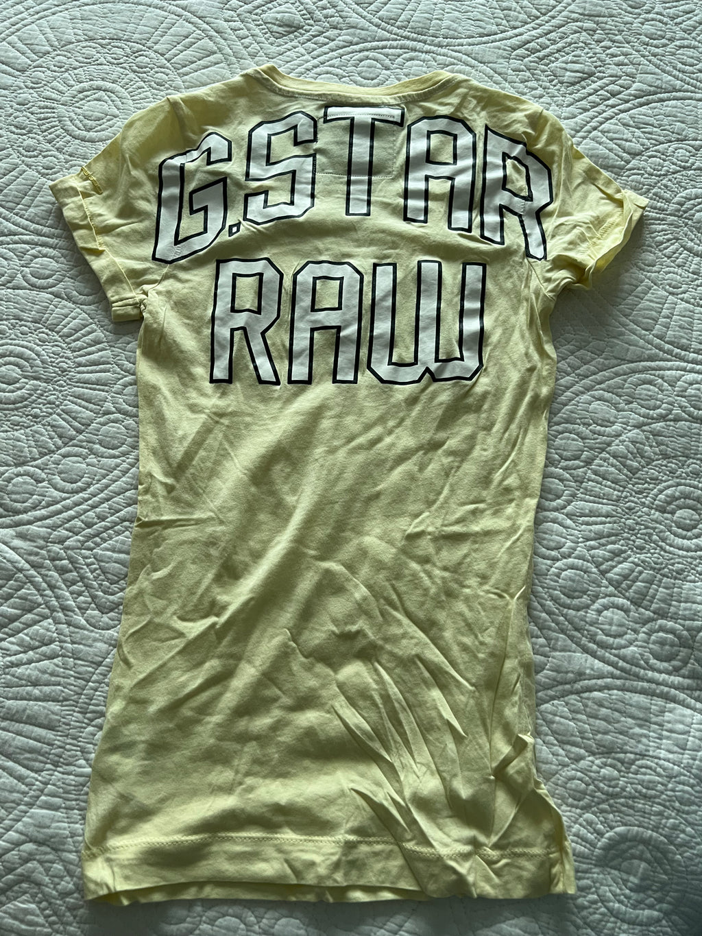G star yellow top