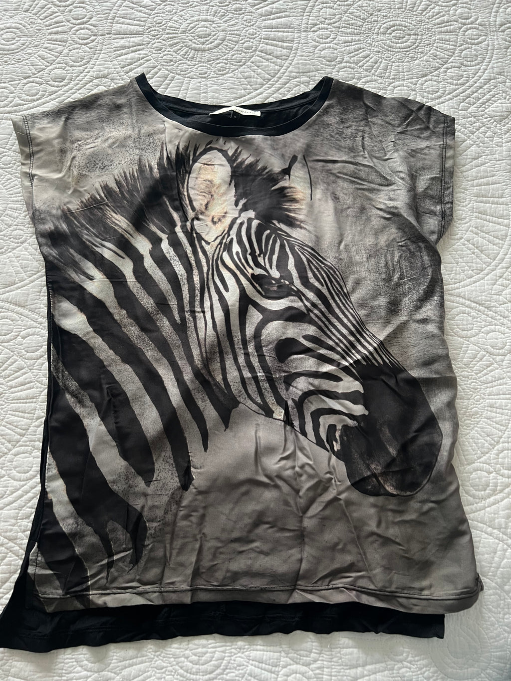 Black graphic top