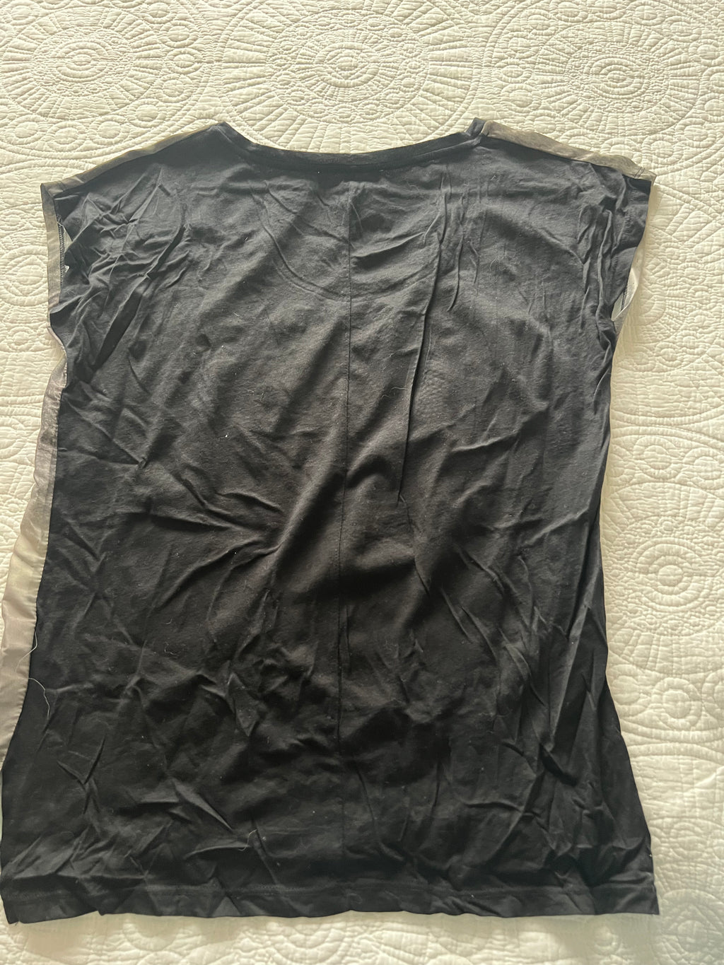Black graphic top