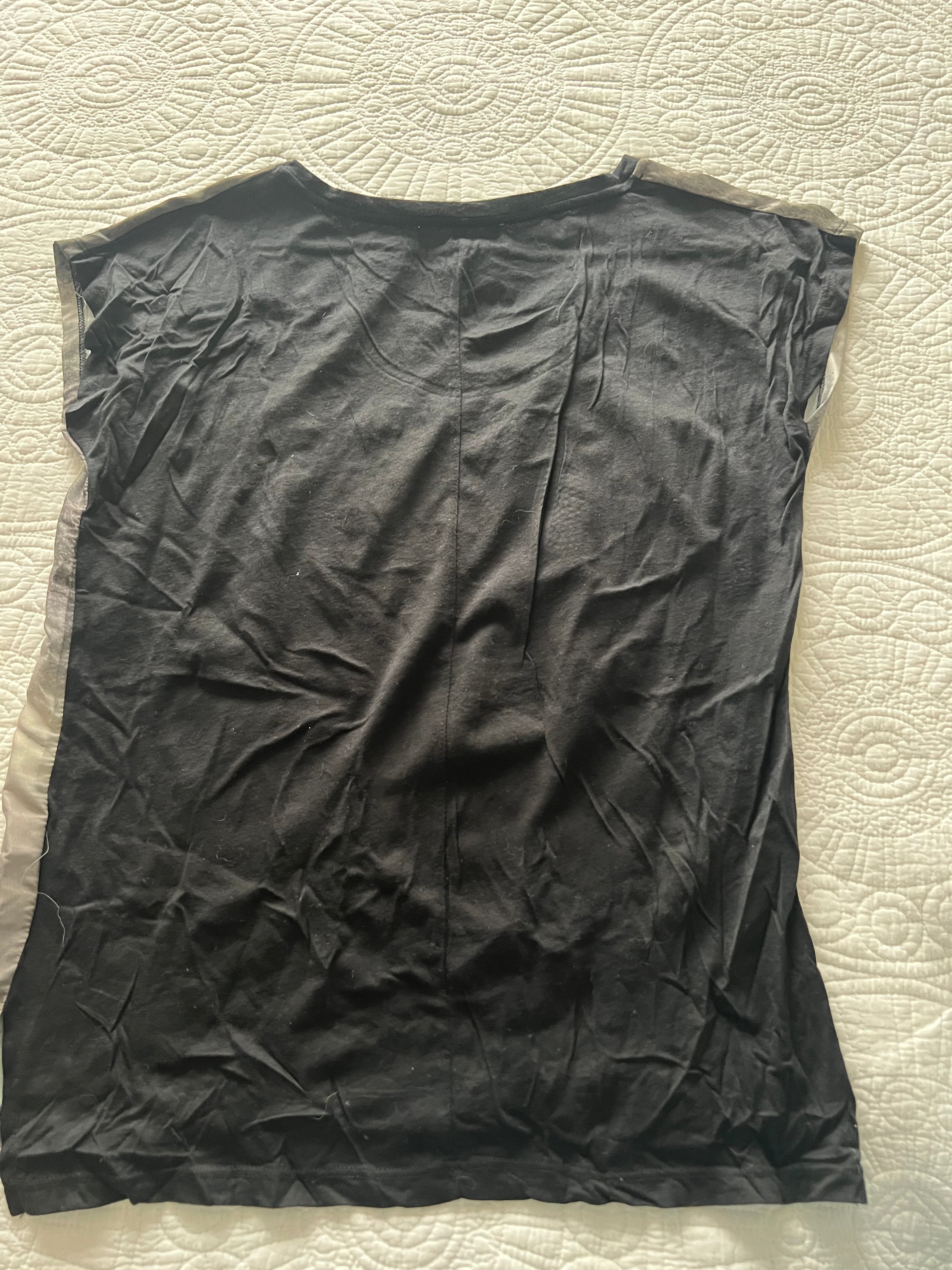 Black graphic top