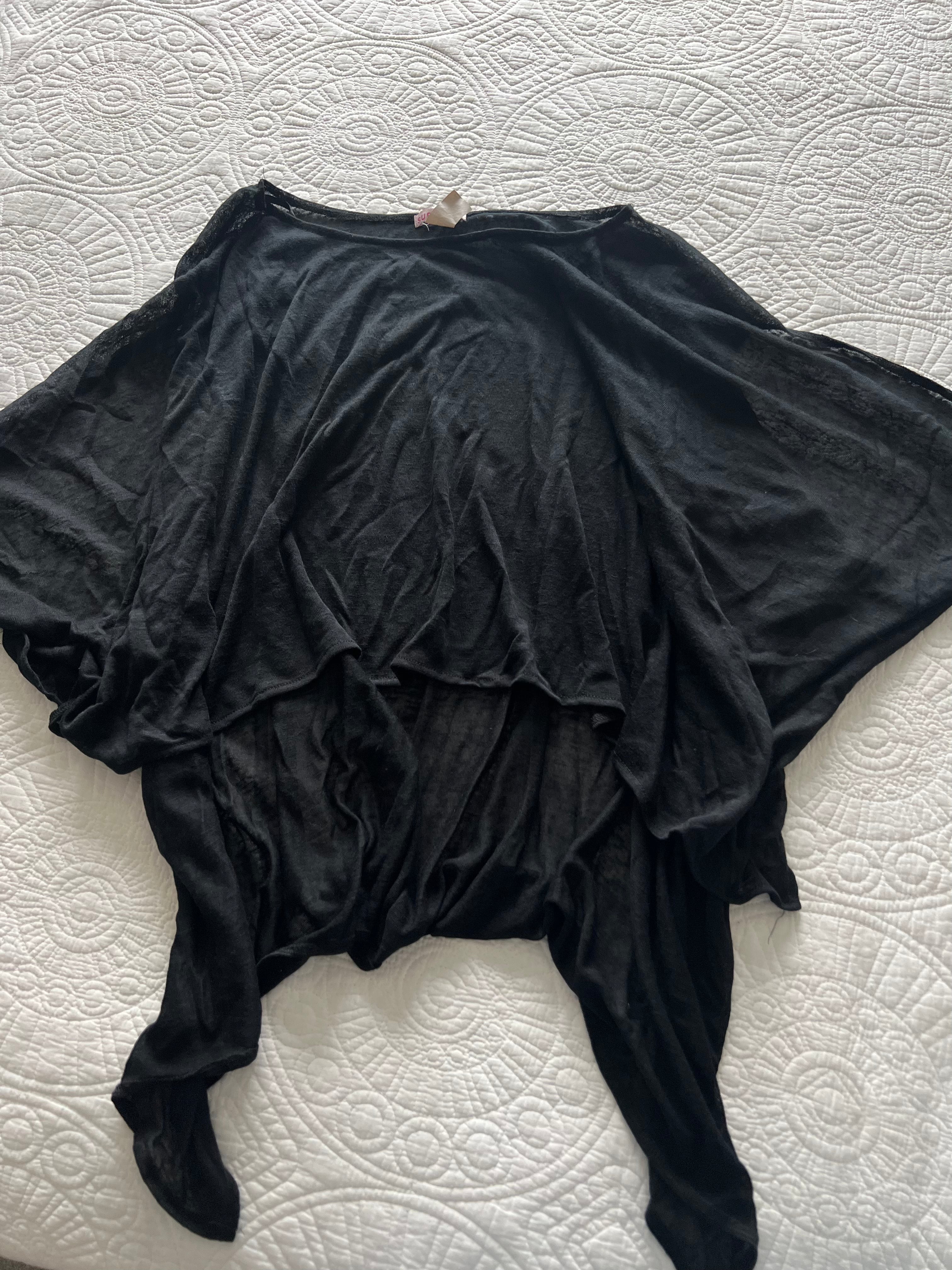 Black Supre oversized top