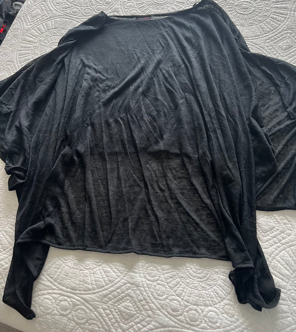 Black Supre oversized top