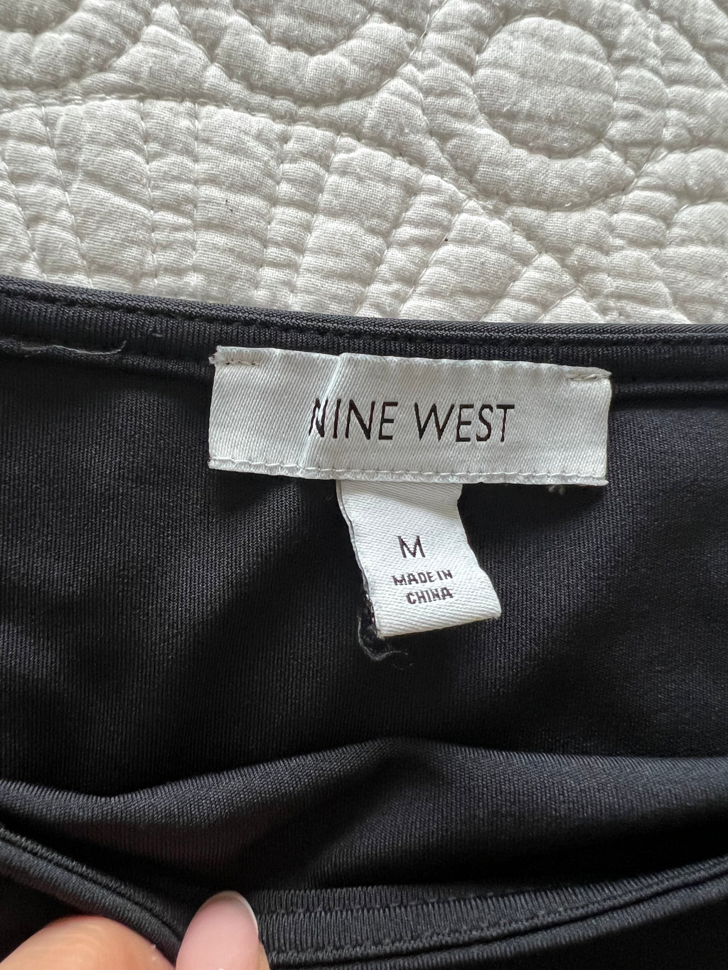 Black Nine West top