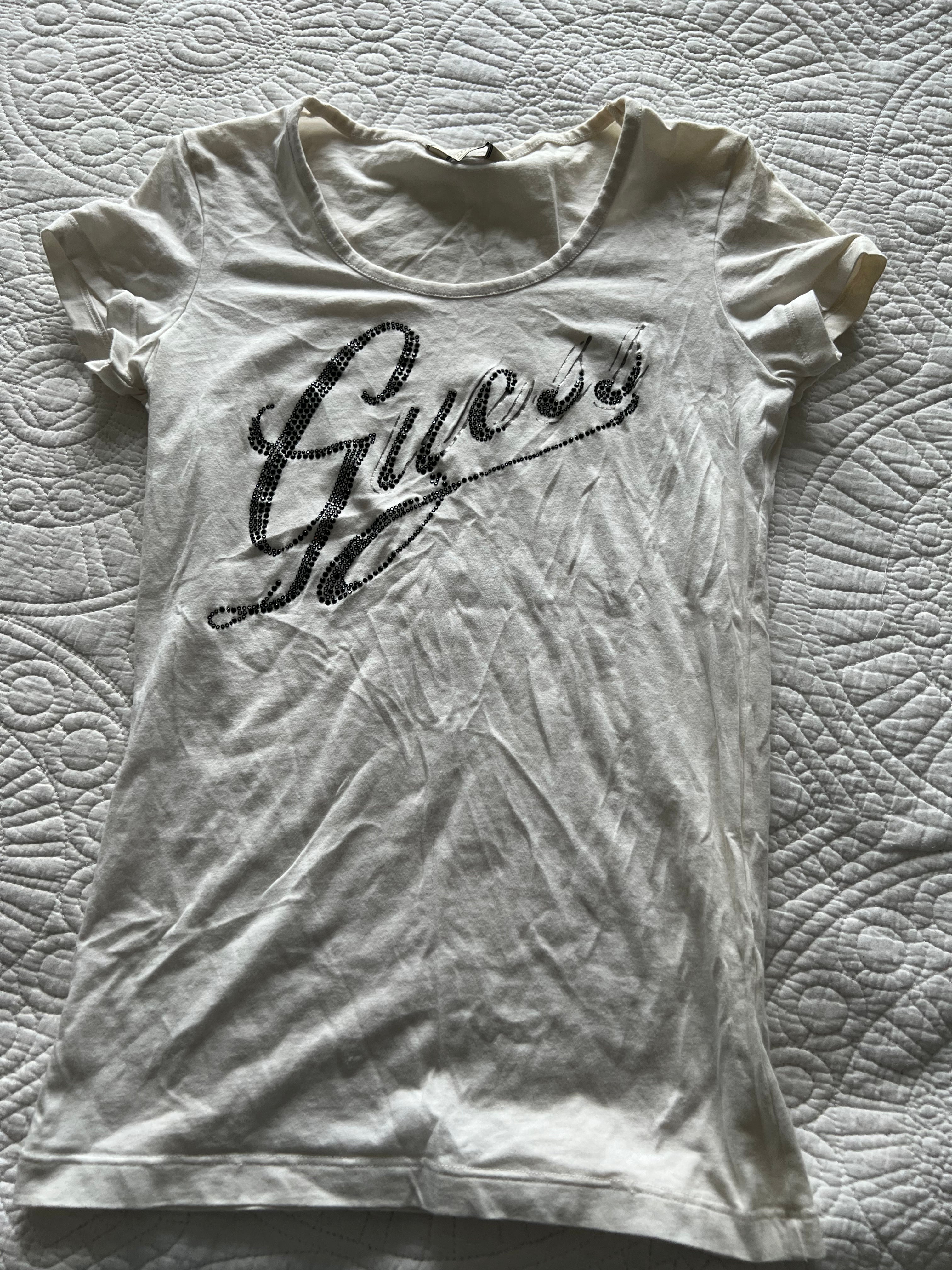 Guess white top
