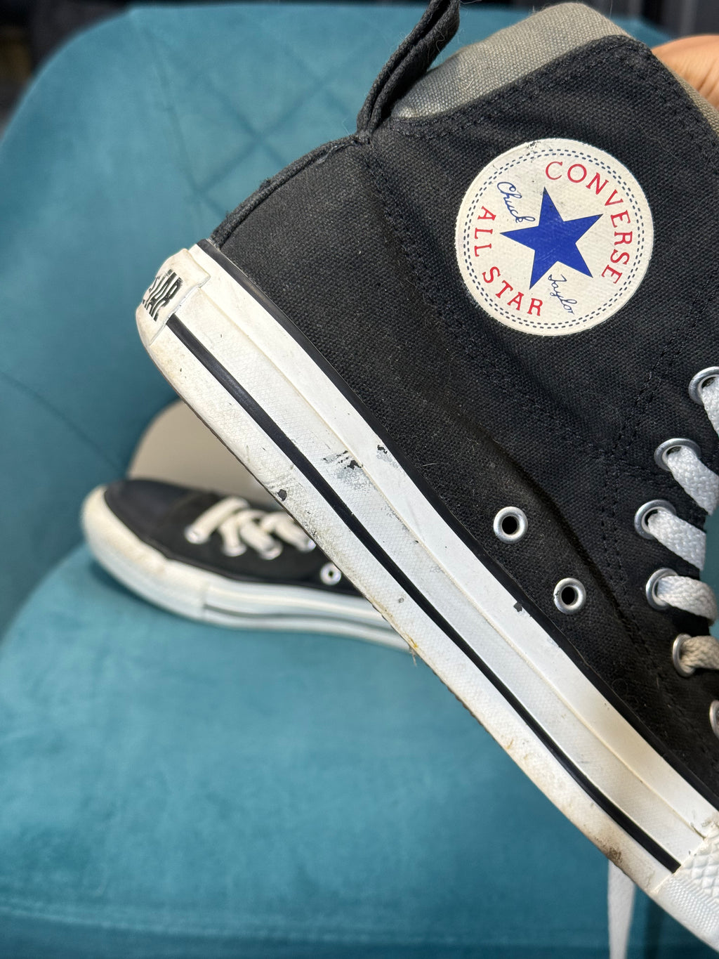 Converse All Star Chuck Taylor Black High-Top Trainers