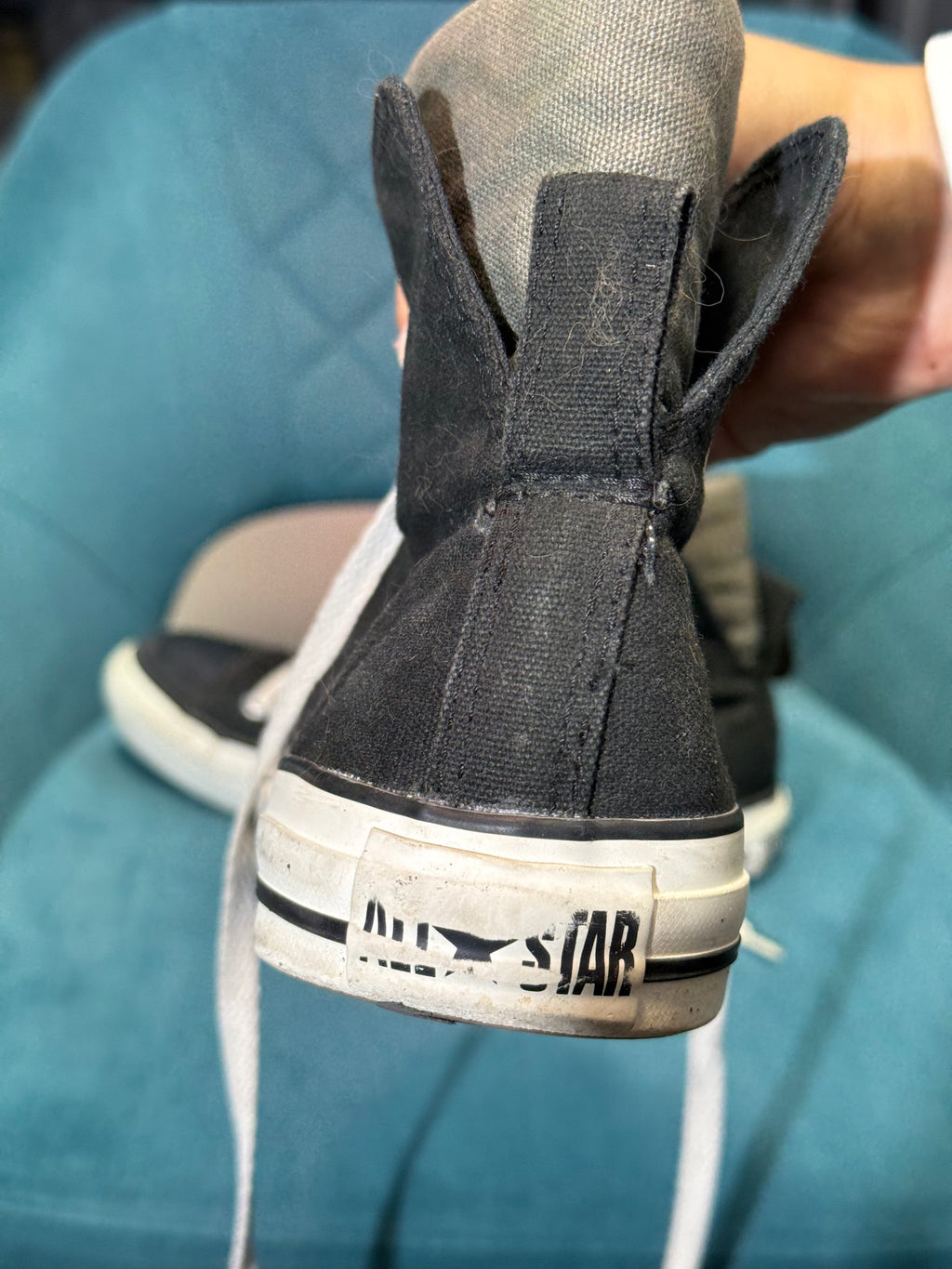 Converse All Star Chuck Taylor Black High-Top Trainers