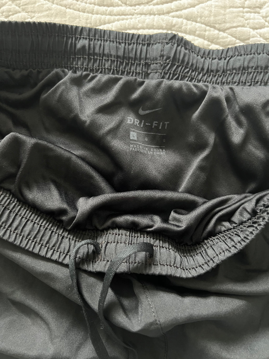 Black nike shorts