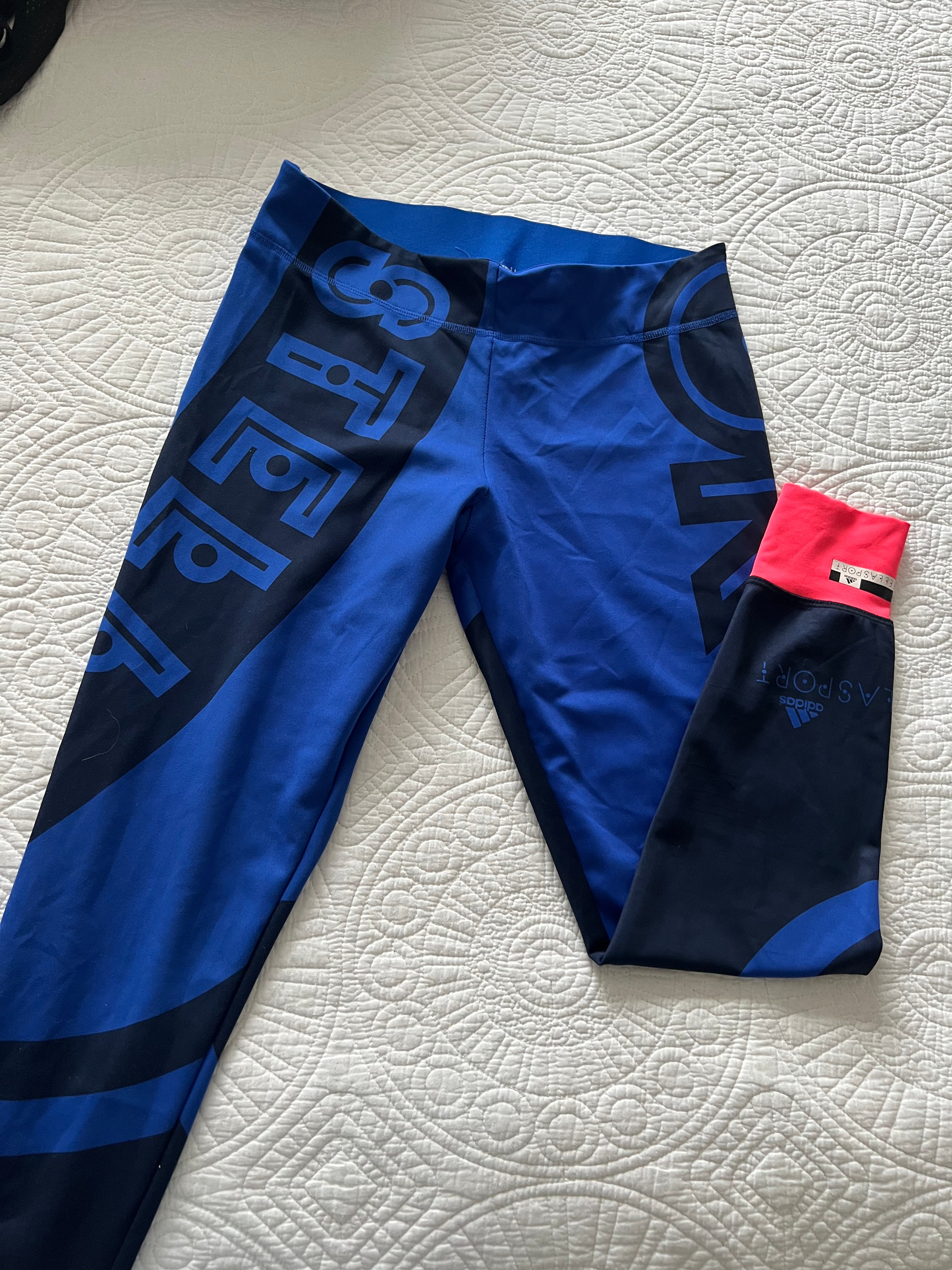 Blue/black Stellasport leggings