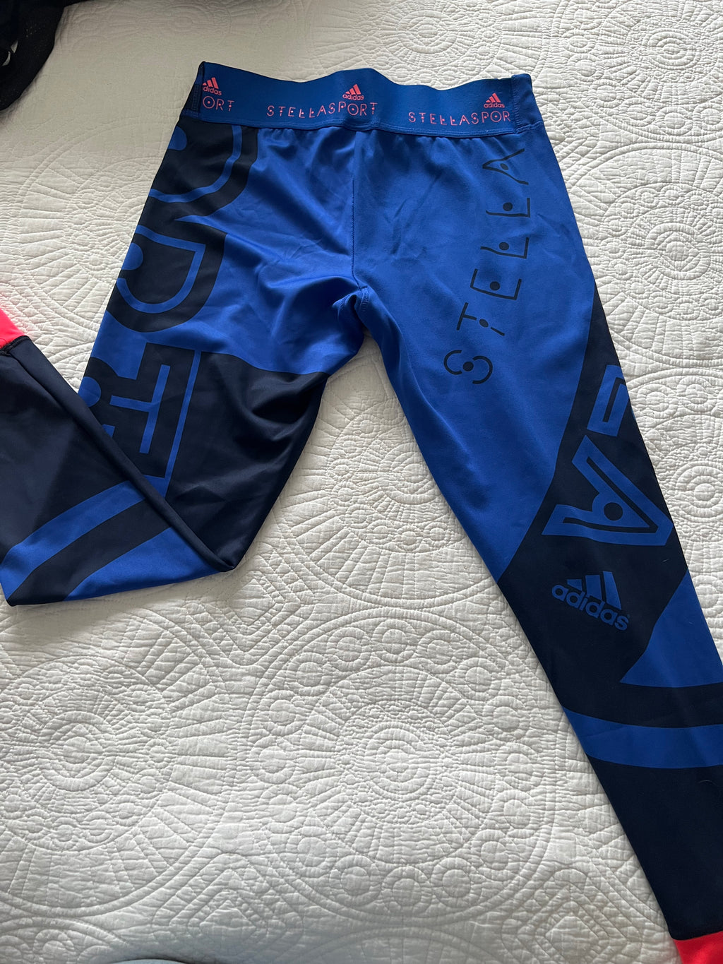 Blue/black Stellasport leggings