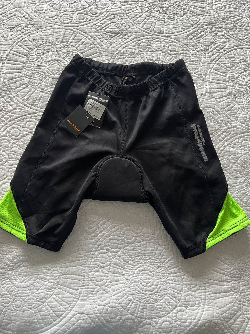 Black Muddy Fox bicycle shorts