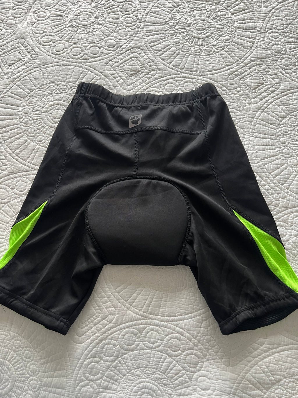 Black Muddy Fox bicycle shorts
