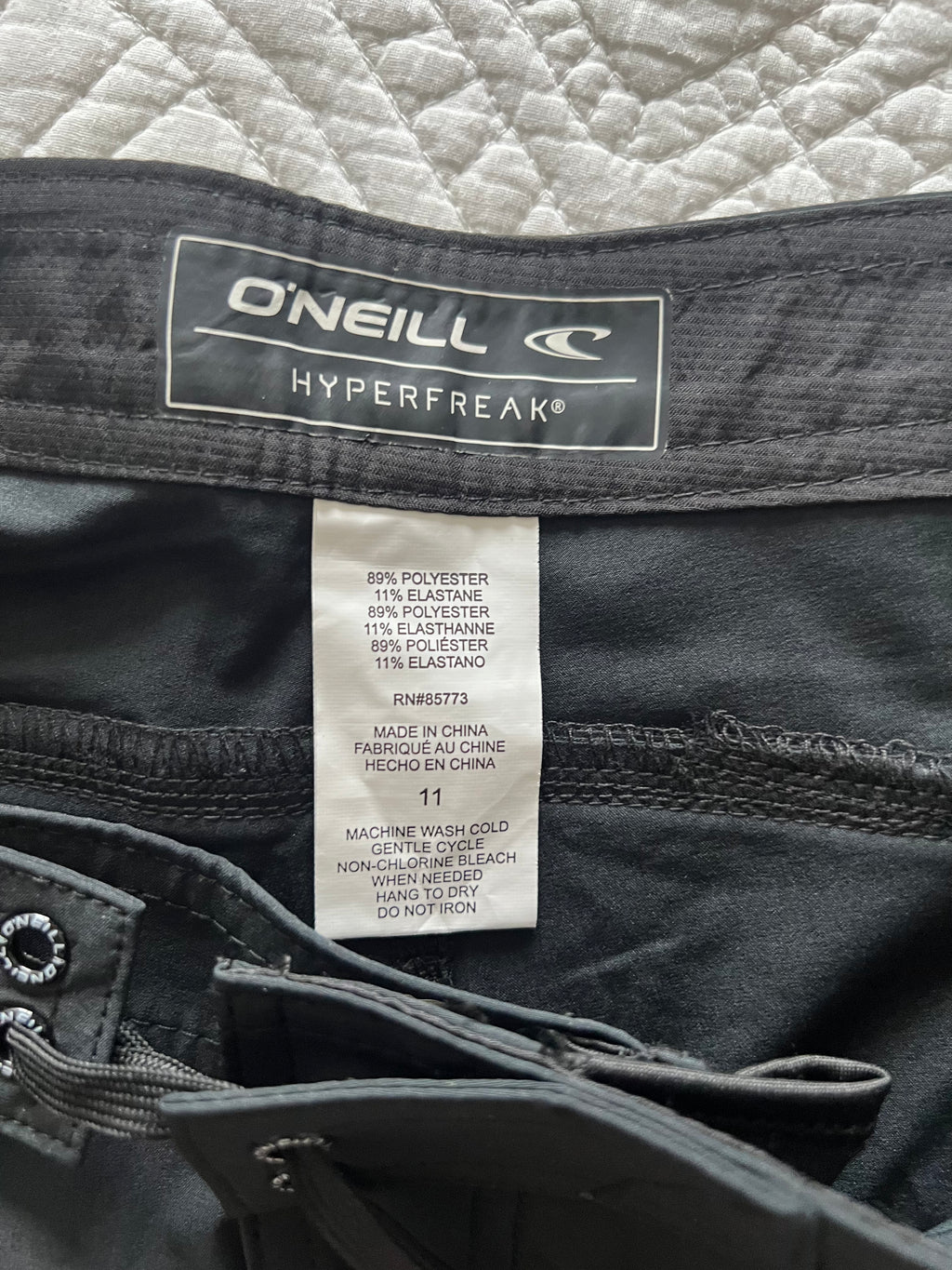 O'Neill black mens shorts