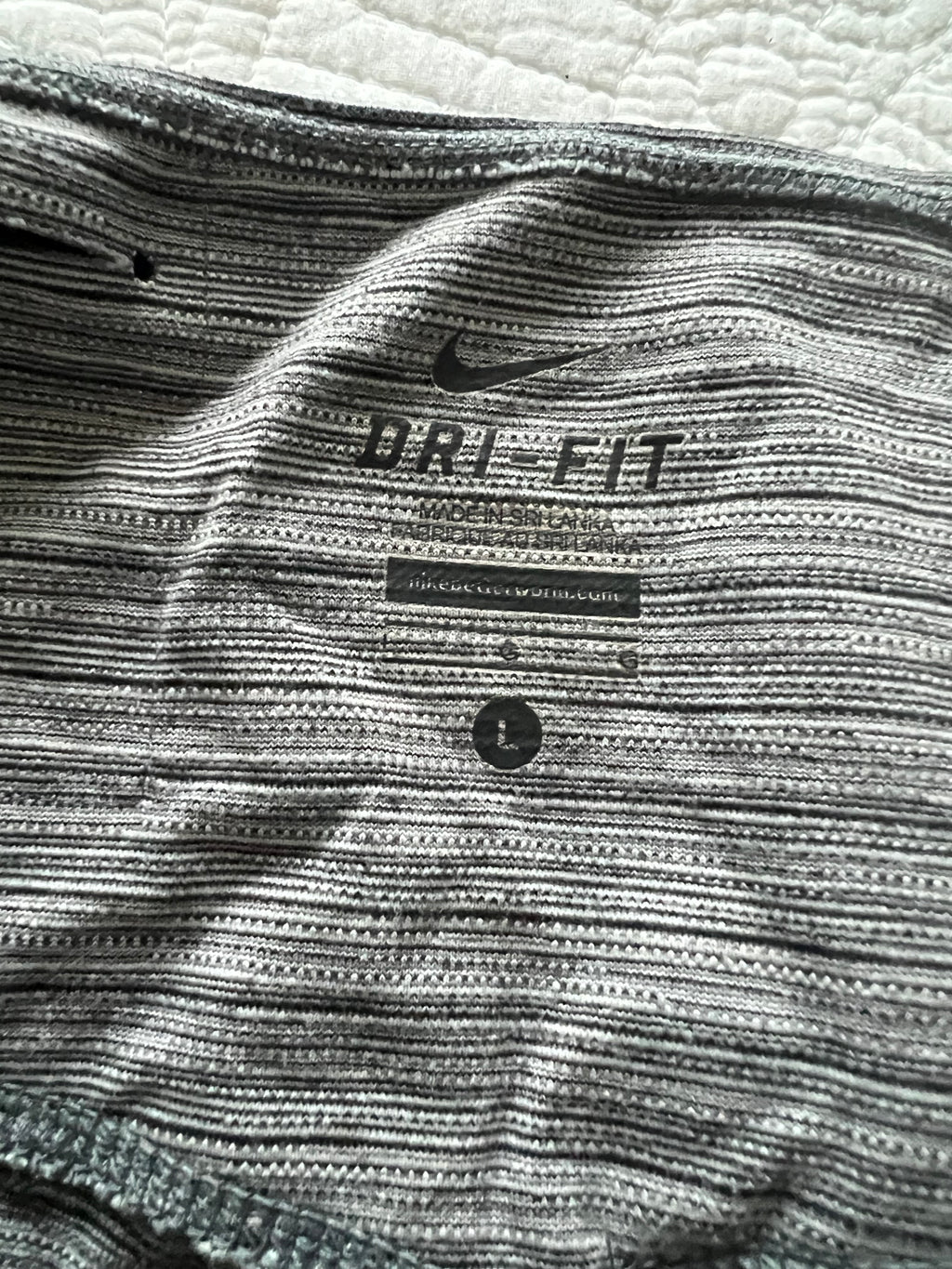 Grey Nike leggings